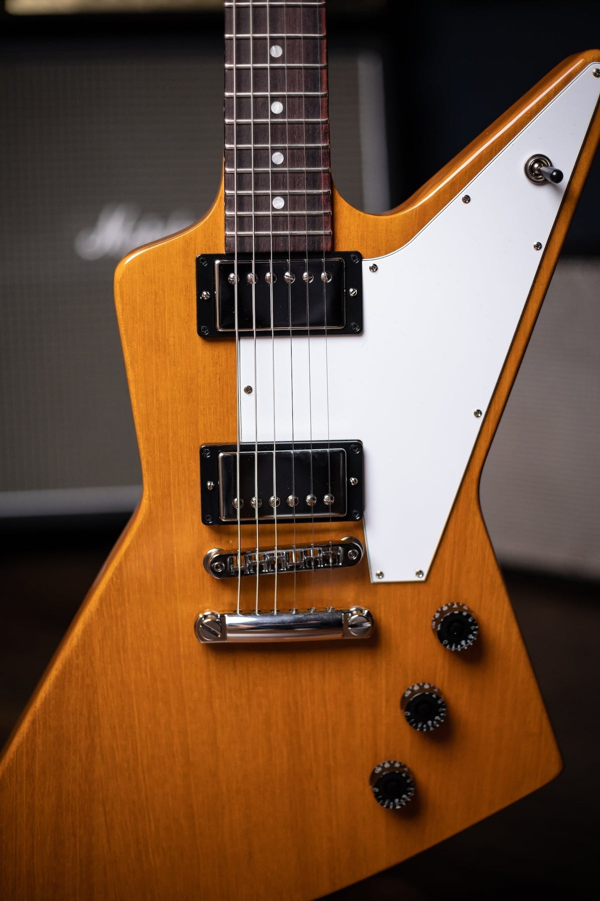 Gibson Explorer Electric Guitar - Antique Natural