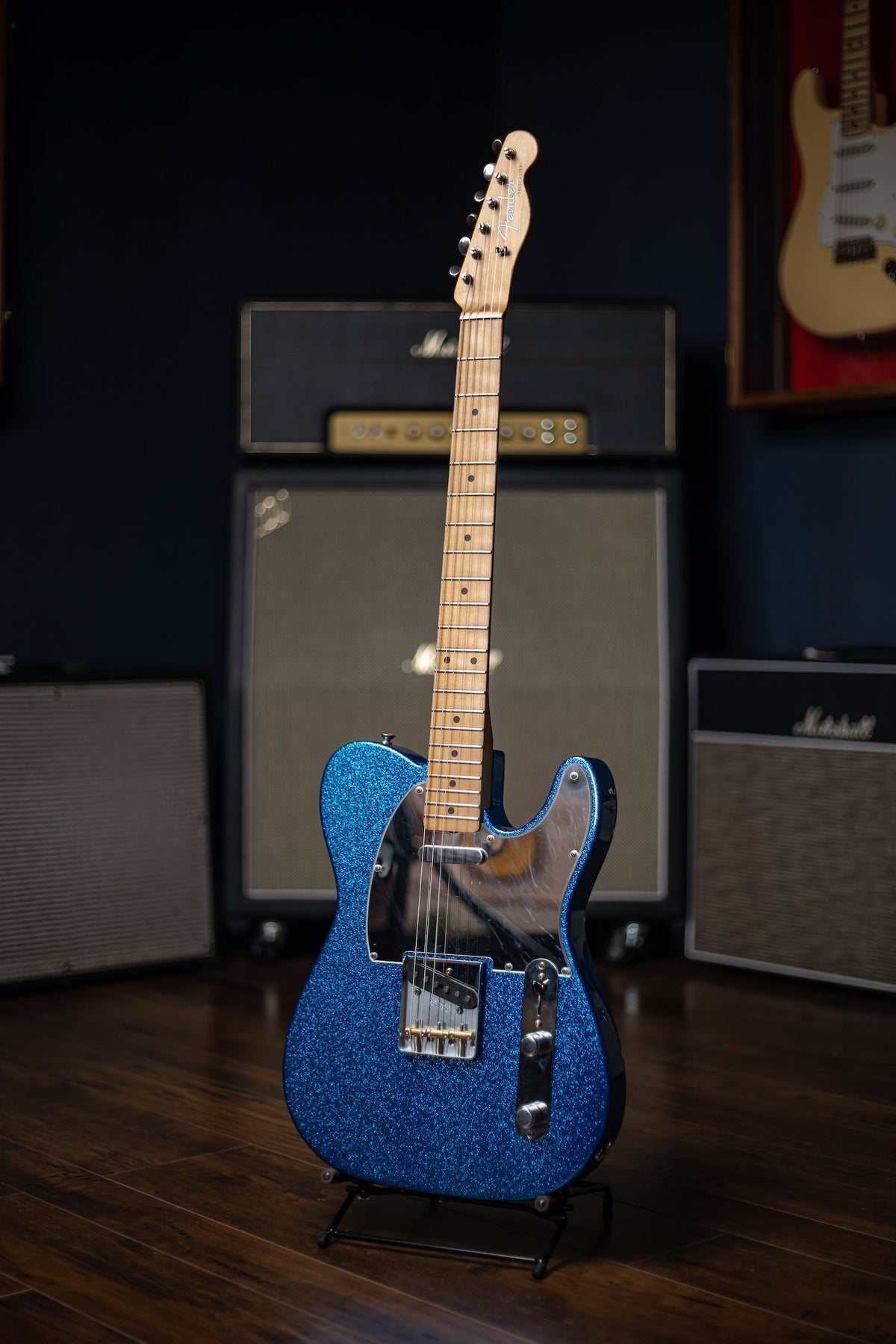Fender J Mascis Signature Telecaster Electric Guitar - Bottle Rocket Blue Flake