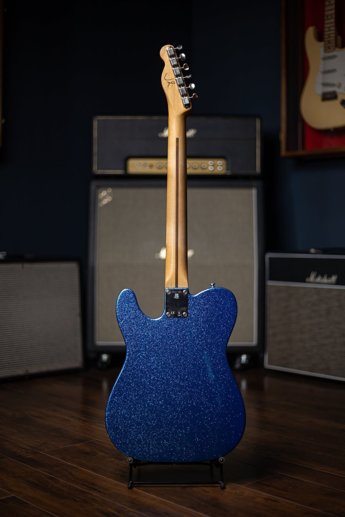 Fender J Mascis Signature Telecaster Electric Guitar - Bottle Rocket Blue Flake