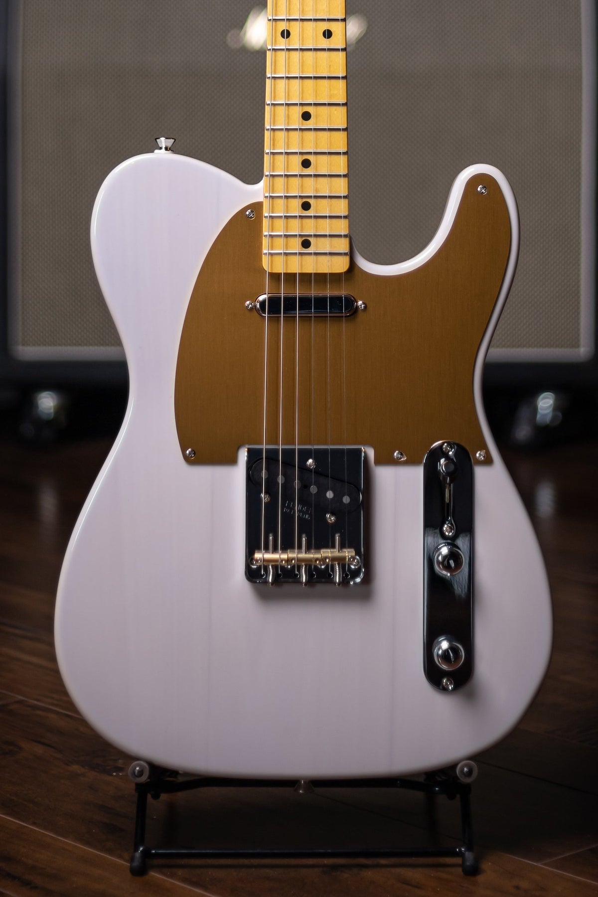 Fender JV Modified 50s Telecaster Electric Guitar - White Blonde