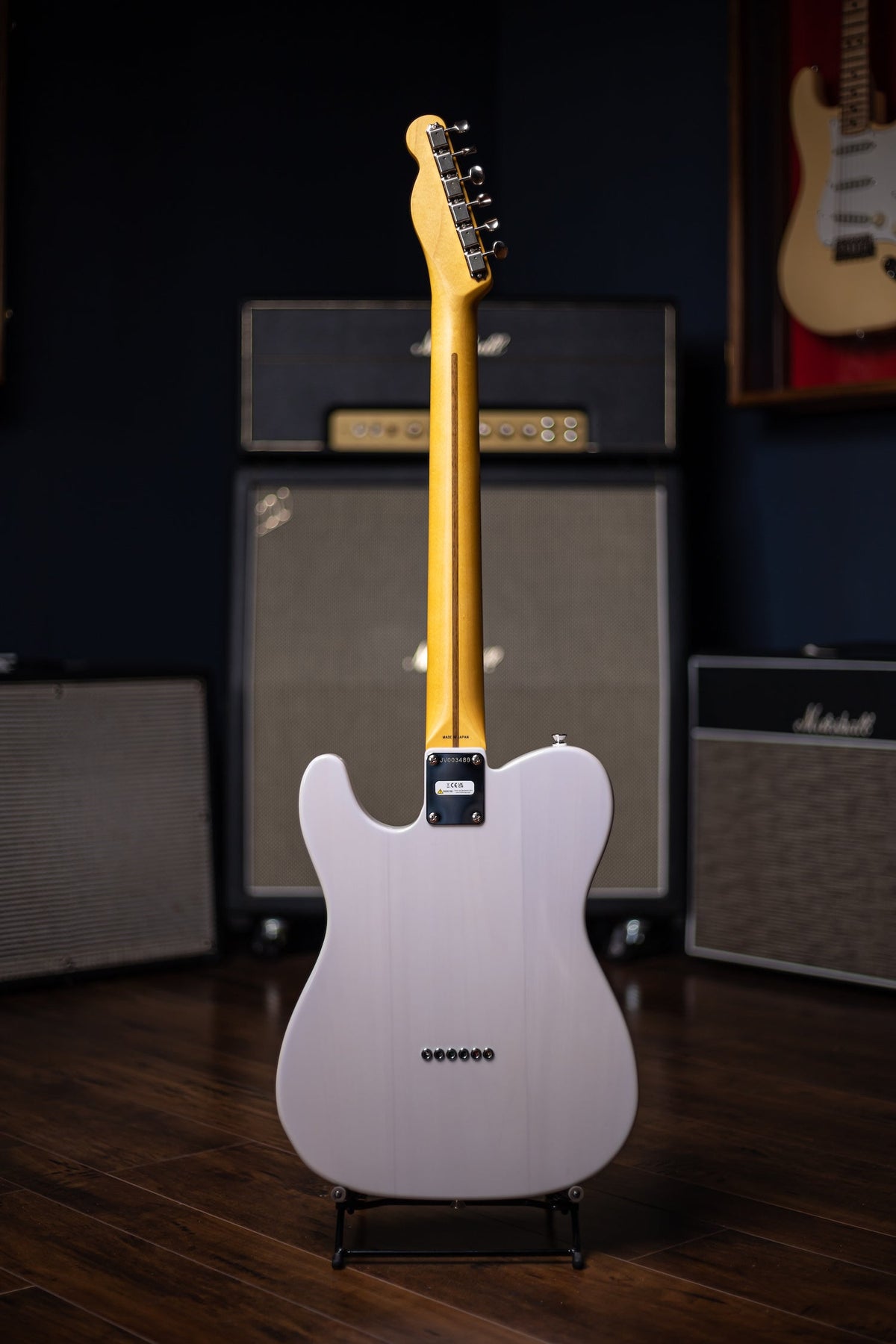Fender JV Modified 50s Telecaster Electric Guitar - White Blonde