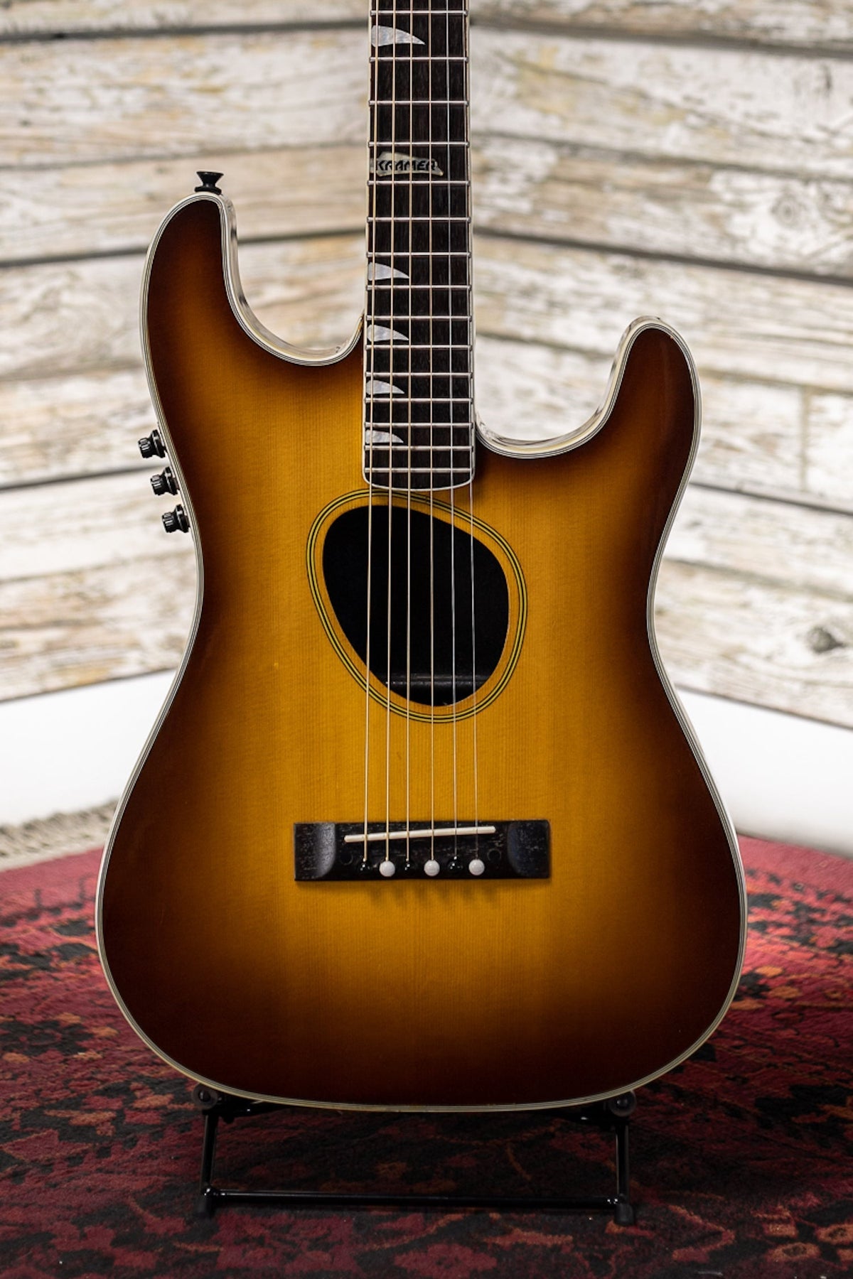 1986 Kramer Ferrington Acoustic-Electric Guitar - Sunburst