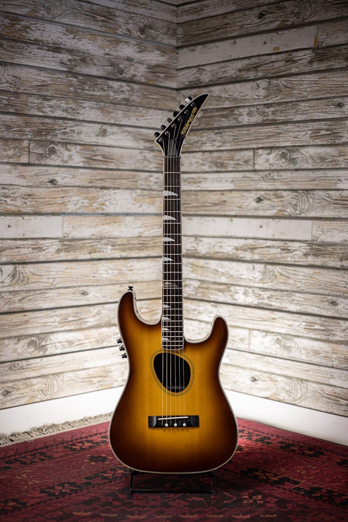 1986 Kramer Ferrington Acoustic-Electric Guitar - Sunburst