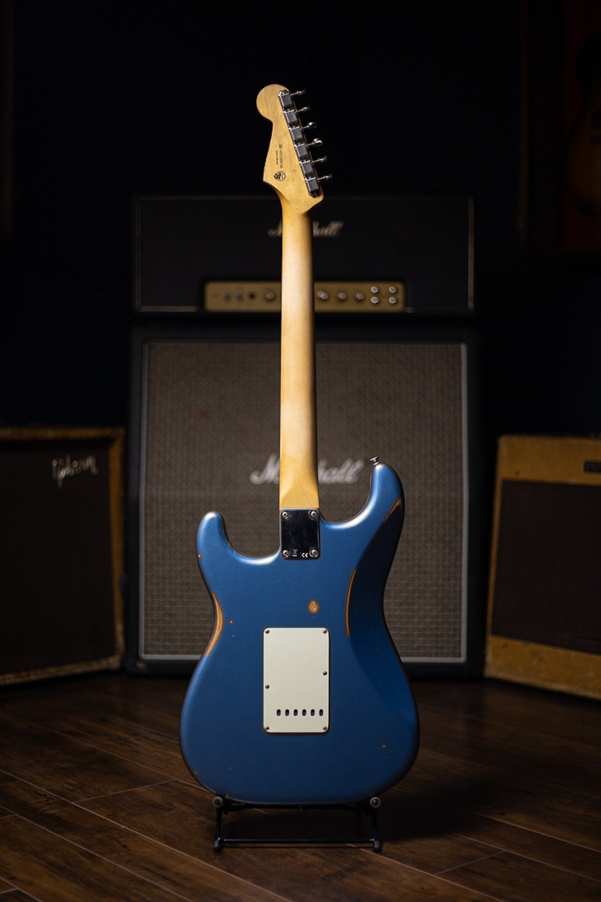 Fender Vintera '60s Road Worn Stratocaster Electric Guitar - Lake Placid Blue