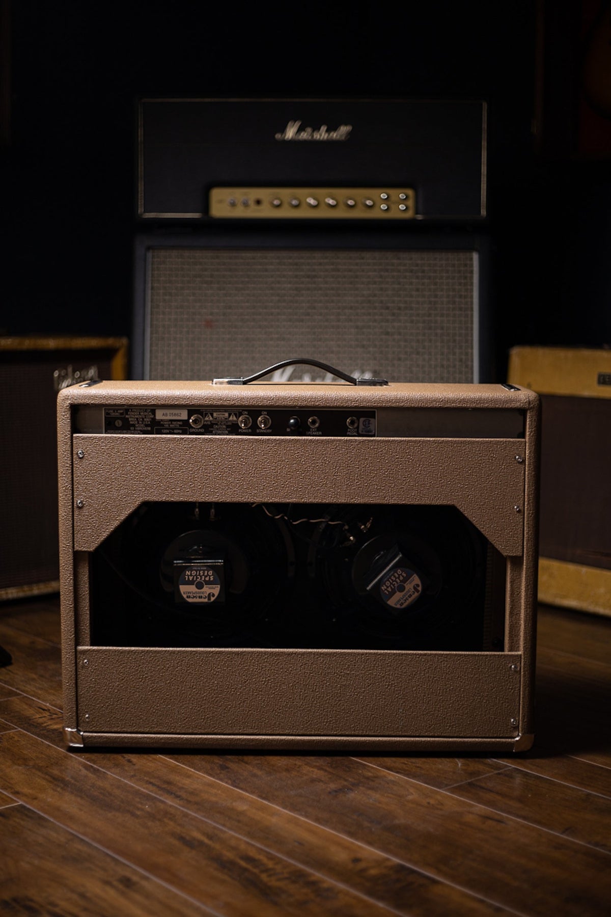 1993 Fender 1963 Vibroverb Reissue Guitar Combo Amp - Brown Tolex