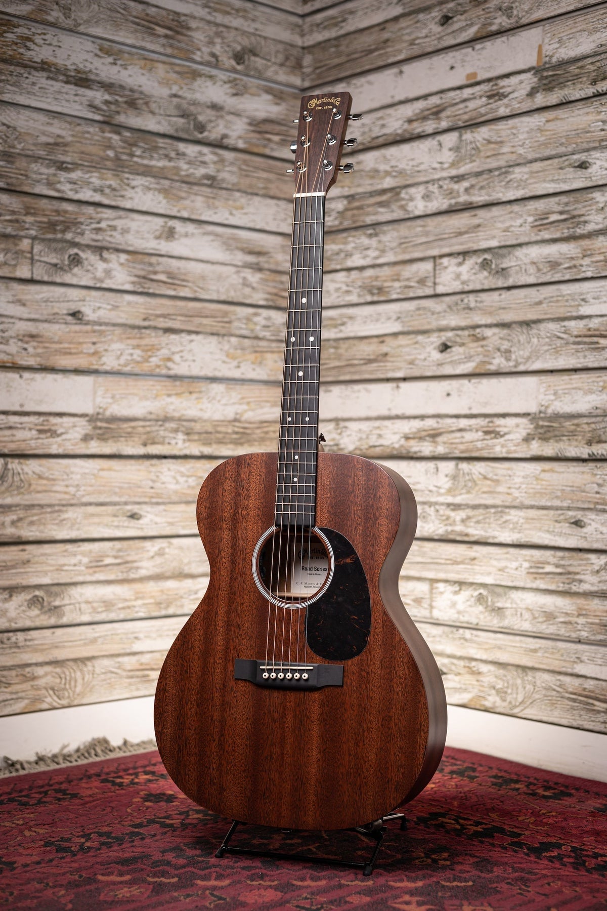 Martin 000-10E Road Series Acoustic-Electric Guitar - Natural Sapele