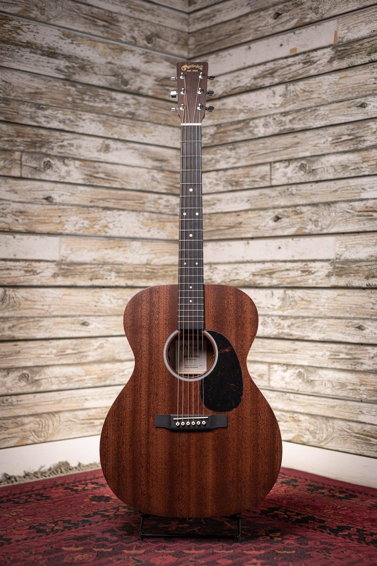 Martin 000-10E Road Series Acoustic-Electric Guitar - Natural Sapele