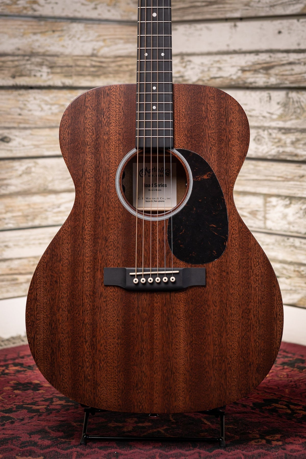 Martin 000-10E Road Series Acoustic-Electric Guitar - Natural Sapele