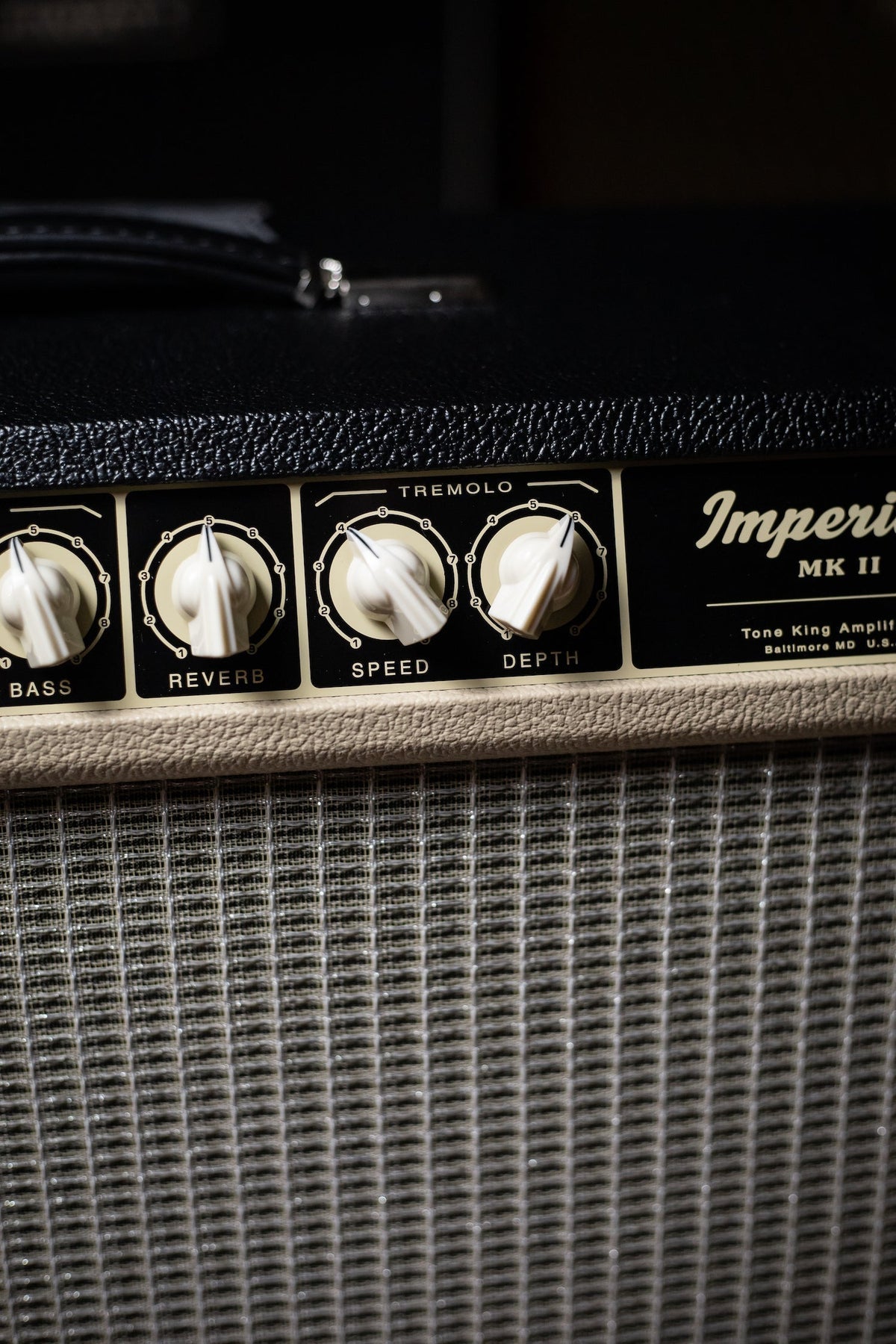 Tone King Imperial Mk II 1x12" 20-watt Tube Combo Amp with Attenuator and Reverb - Black
