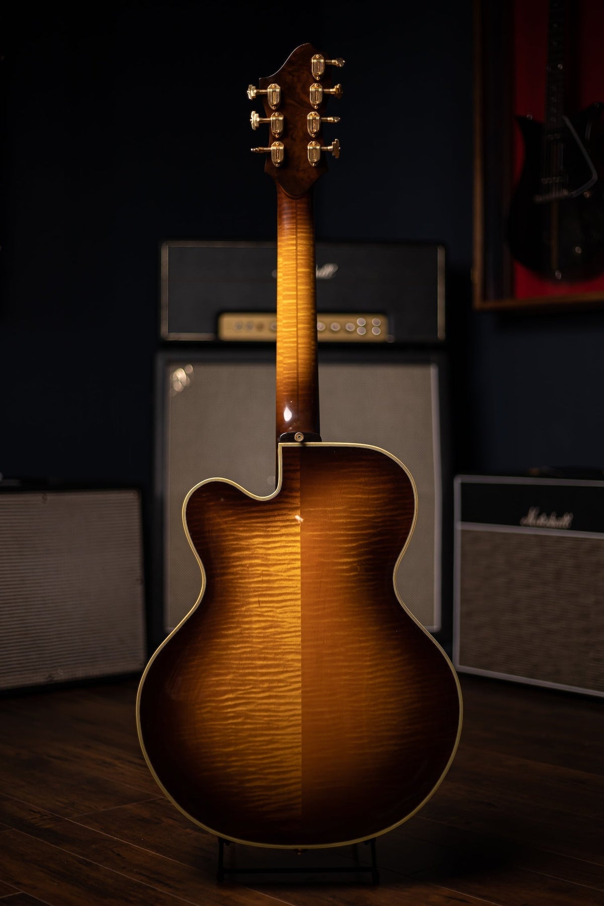 1981 Benedetto Custom Model 7 String Electric Guitar - Sunburst