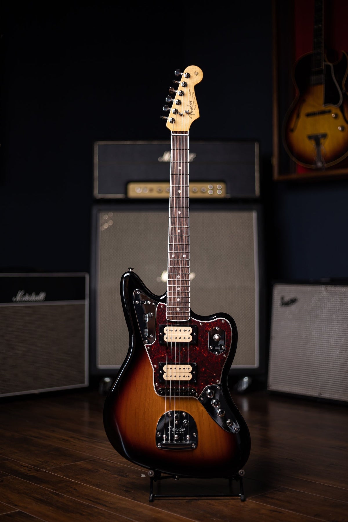 Fender Kurt Cobain Jaguar NOS - 3-Tone Sunburst with Rosewood Fingerboard
