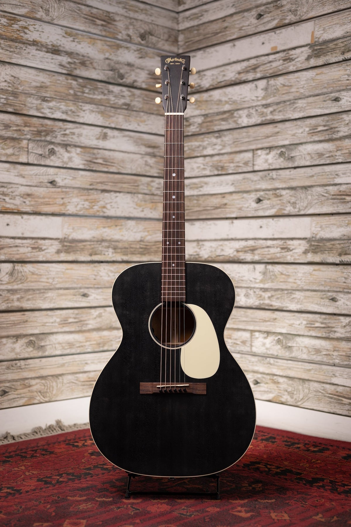 Martin 000-17E Acoustic-Electric Guitar - Black Smoke