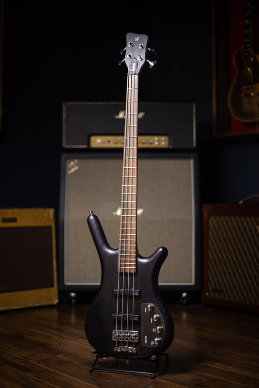 2000's Warwick Rockbass Corvette Taranis 4 String - Trans Black
