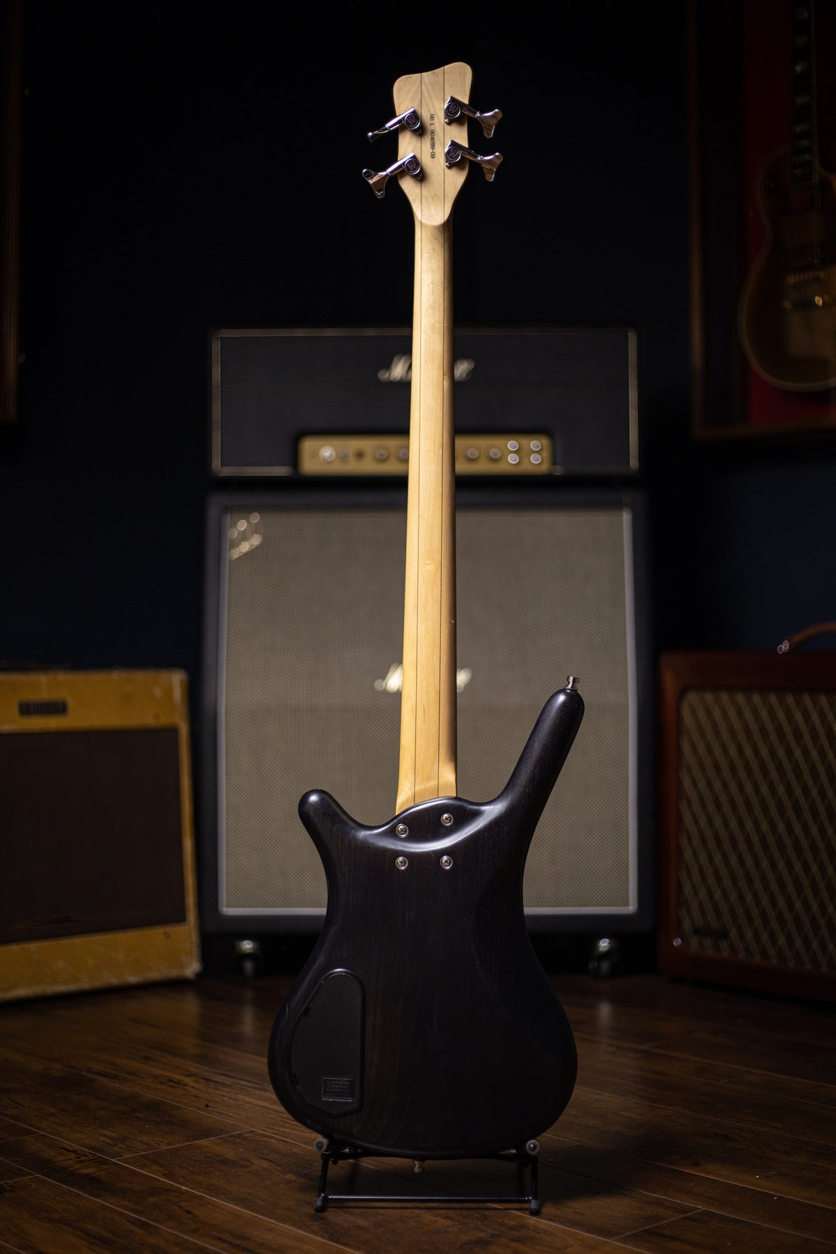 2000's Warwick Rockbass Corvette Taranis 4 String - Trans Black