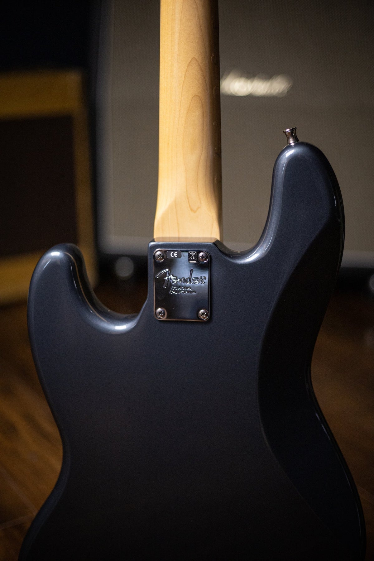 2012 Fender American Standard Jazz Bass - Metallic Charcoal