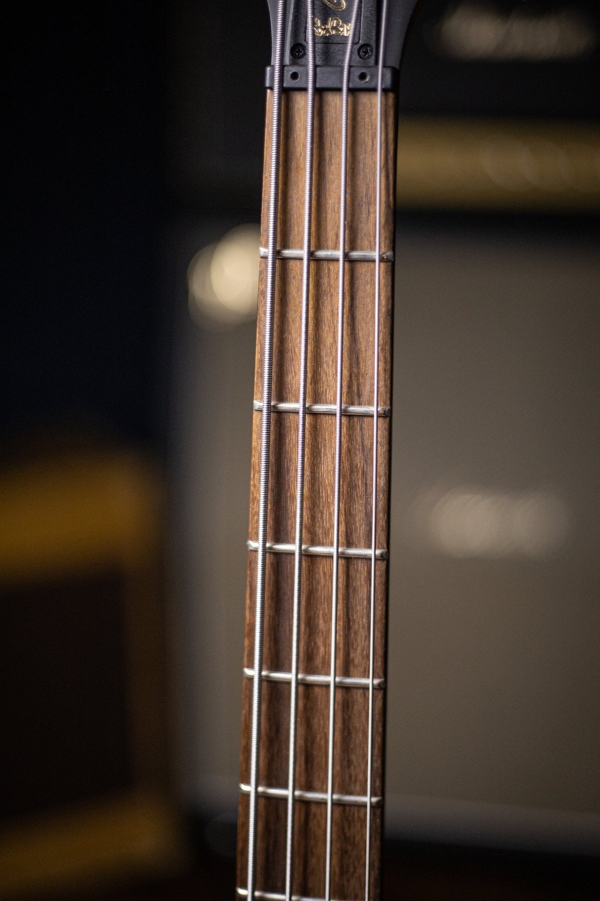 2000's Warwick Rockbass Corvette Taranis 4 String - Trans Black