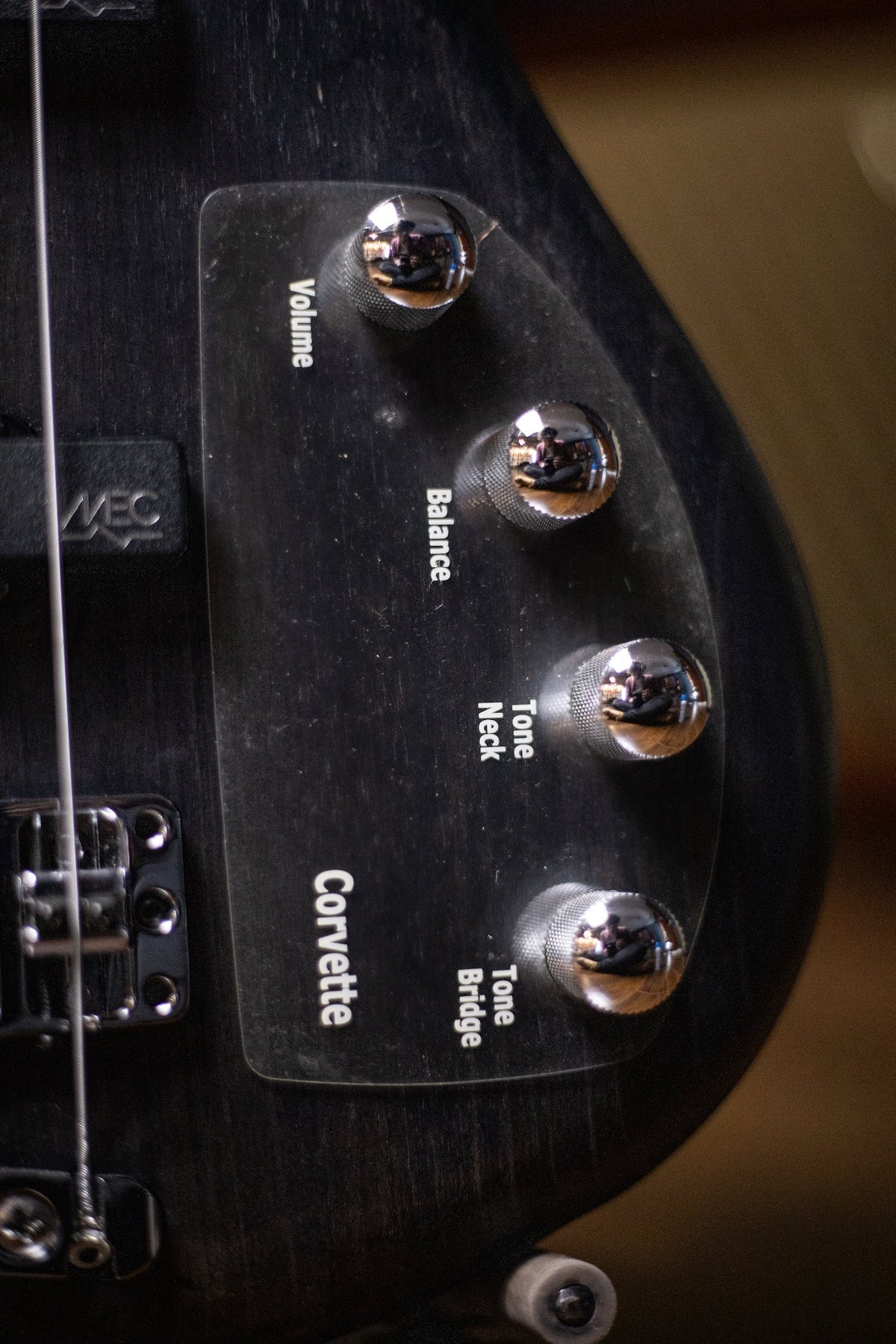 2000's Warwick Rockbass Corvette Taranis 4 String - Trans Black