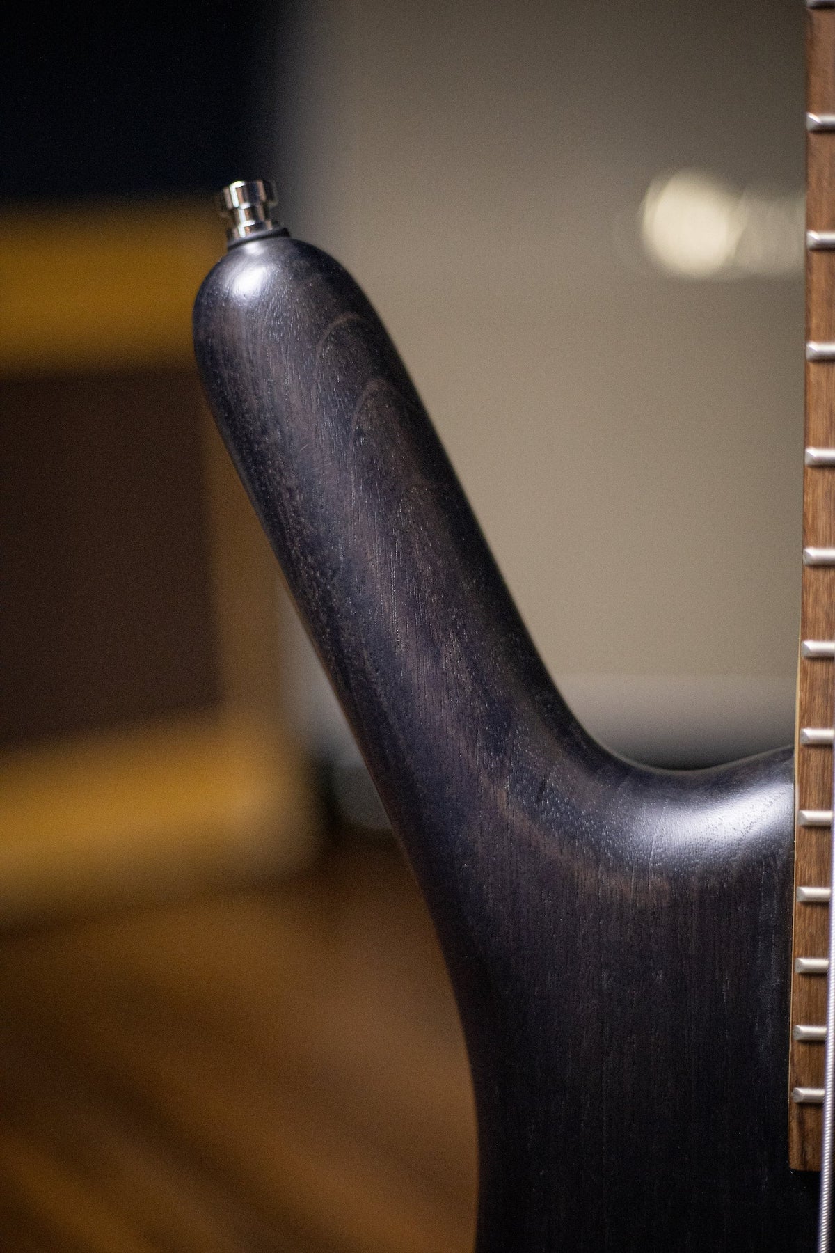 2000's Warwick Rockbass Corvette Taranis 4 String - Trans Black