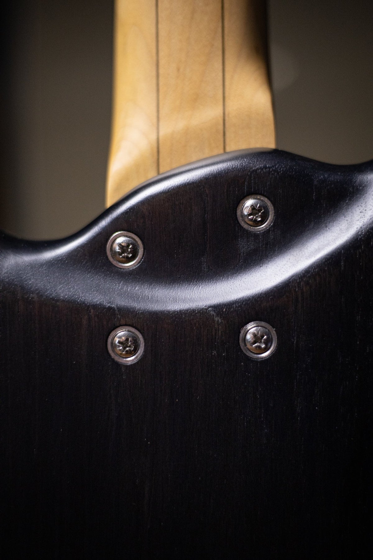 2000's Warwick Rockbass Corvette Taranis 4 String - Trans Black