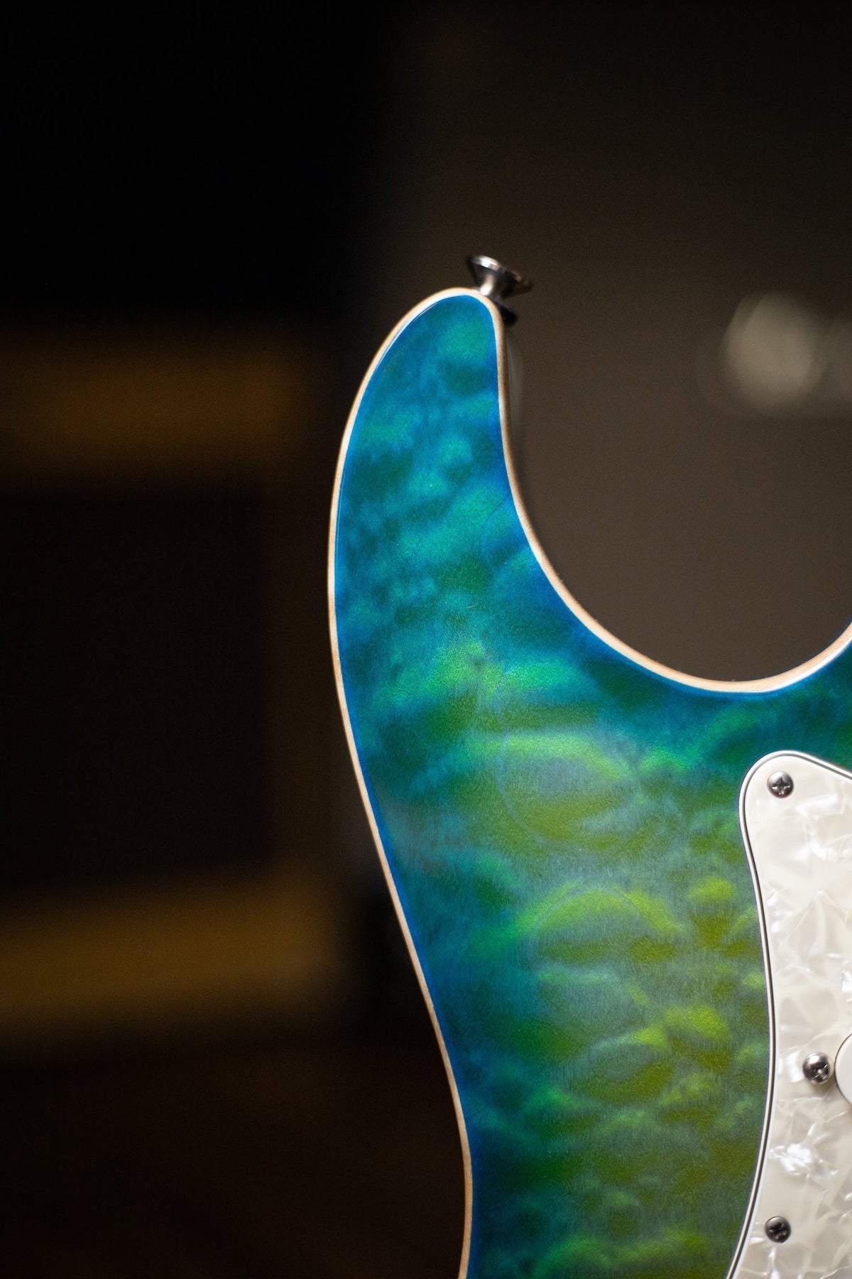 2017 Tom Anderson Drop Top Classic Electric Guitar - Maui Kazowie