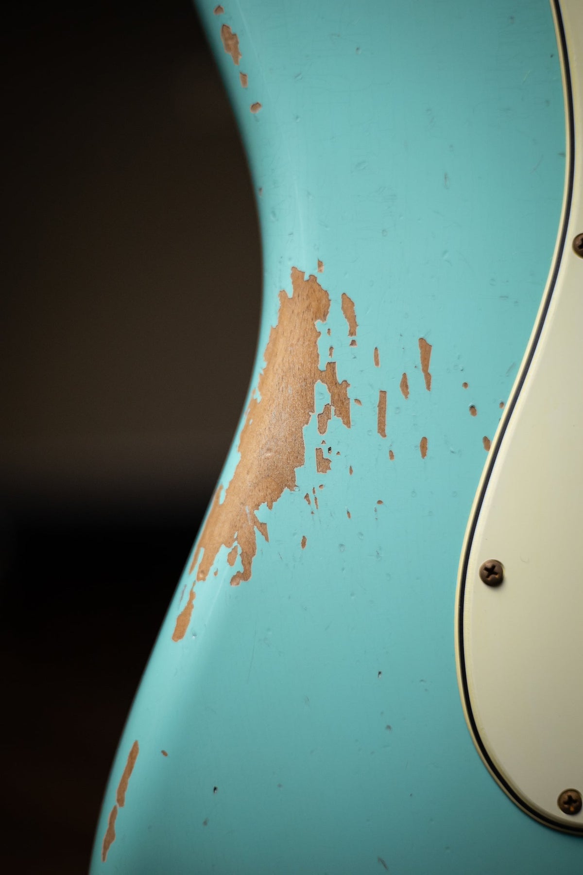 Fender Custom Shop Reissue '60 Stratocaster Heavy Relic Electric Guitar - Seafoam Green
