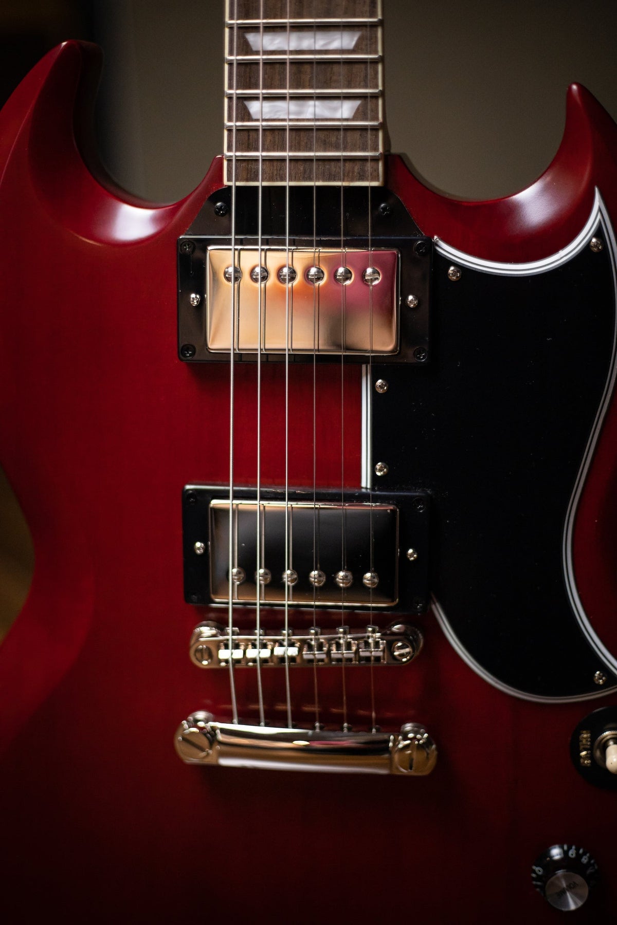Epiphone 1961 Les Paul SG Standard Electric Guitar - Aged Sixties Cherry