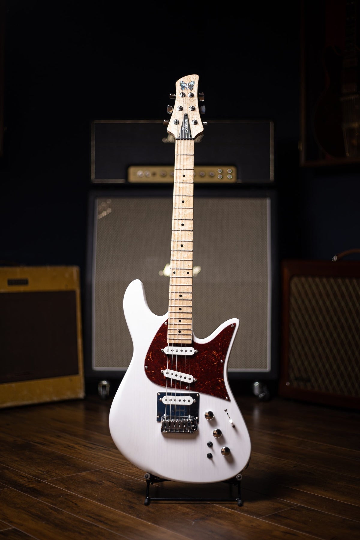 2018 Fodera Emperor Standard Electric Guitar - Monarch White