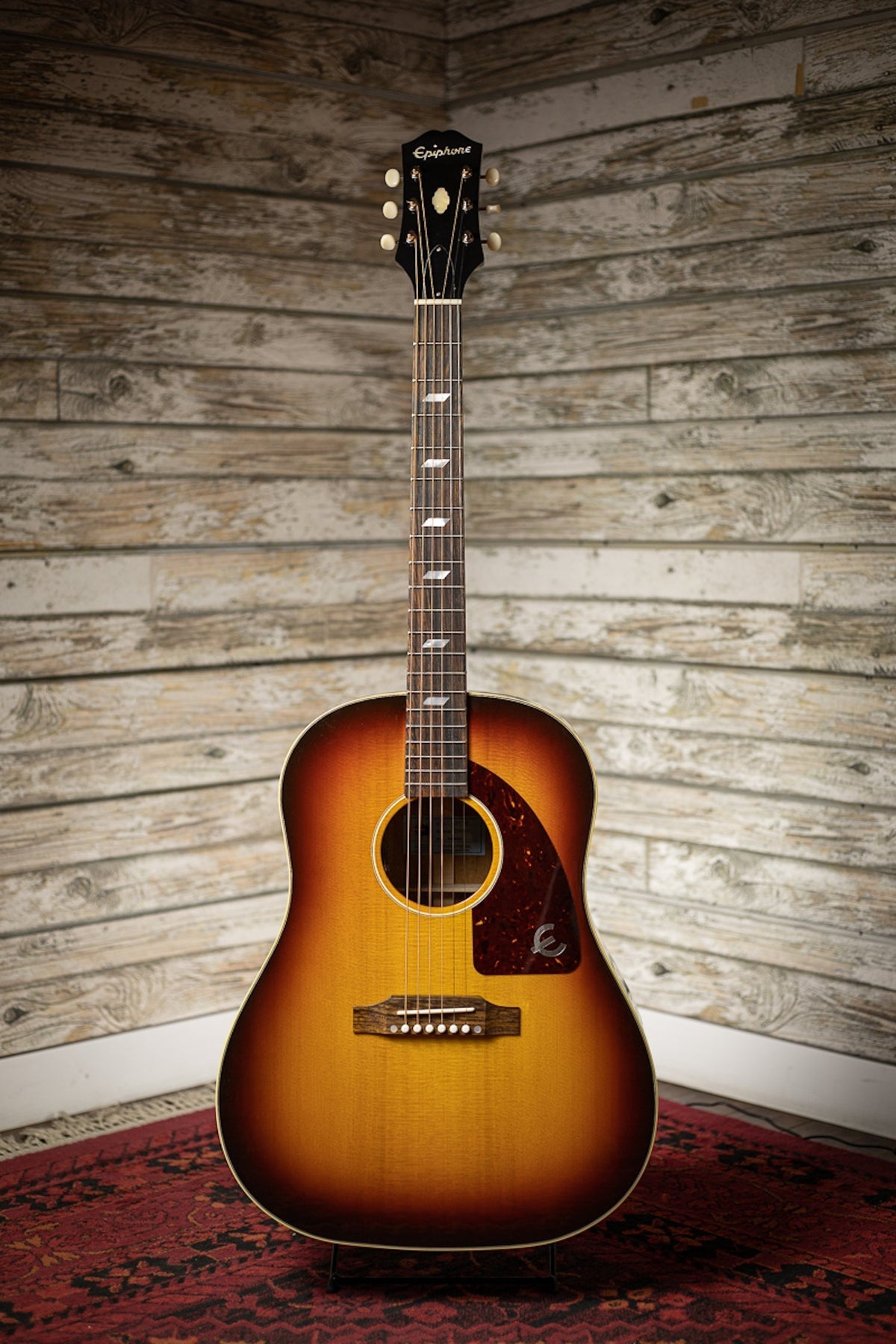 Epiphone Texan USA Acoustic-Electric Guitar - Vintage Sunburst