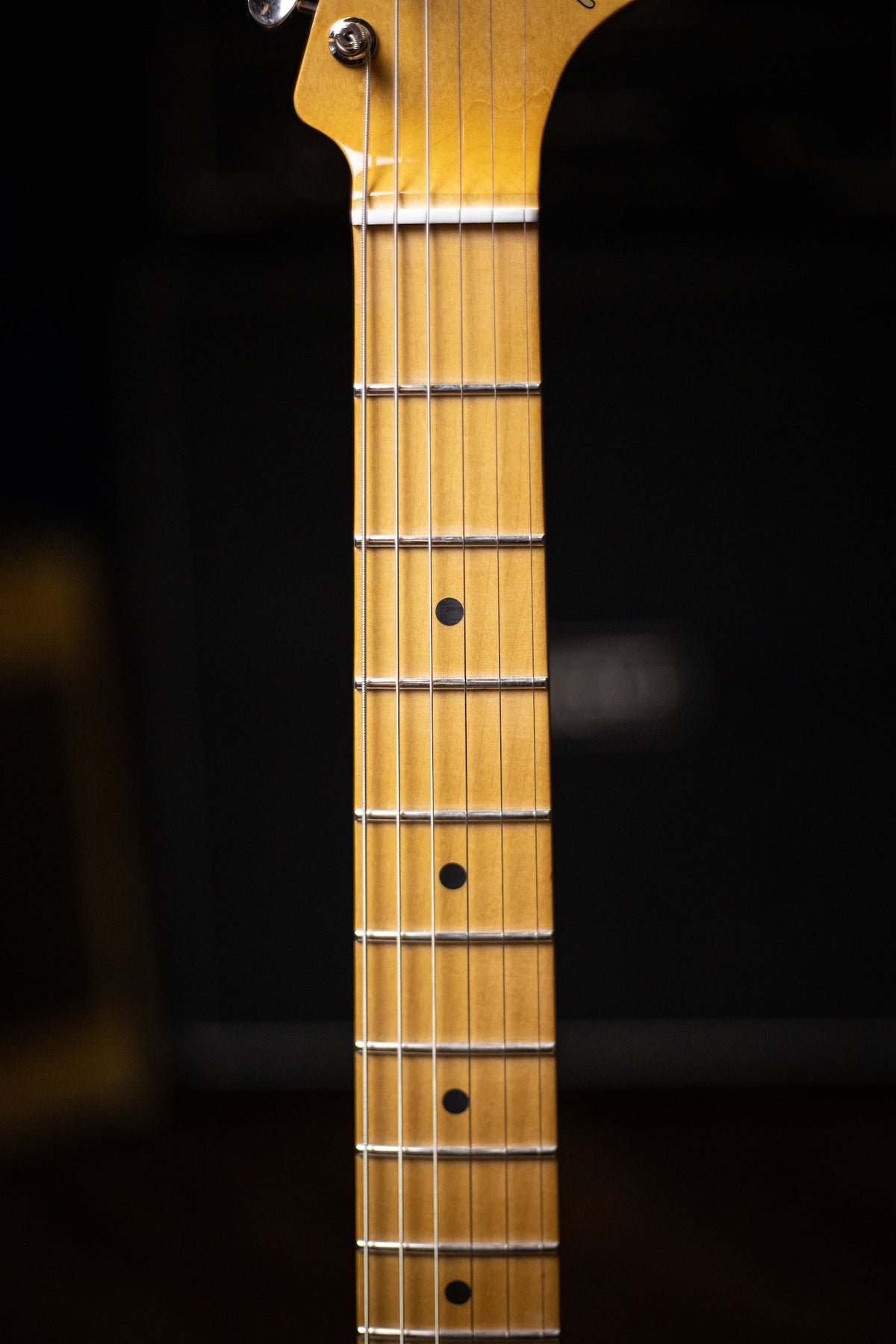 Fender Noventa Stratocaster Electric Guitar - Daphne Blue