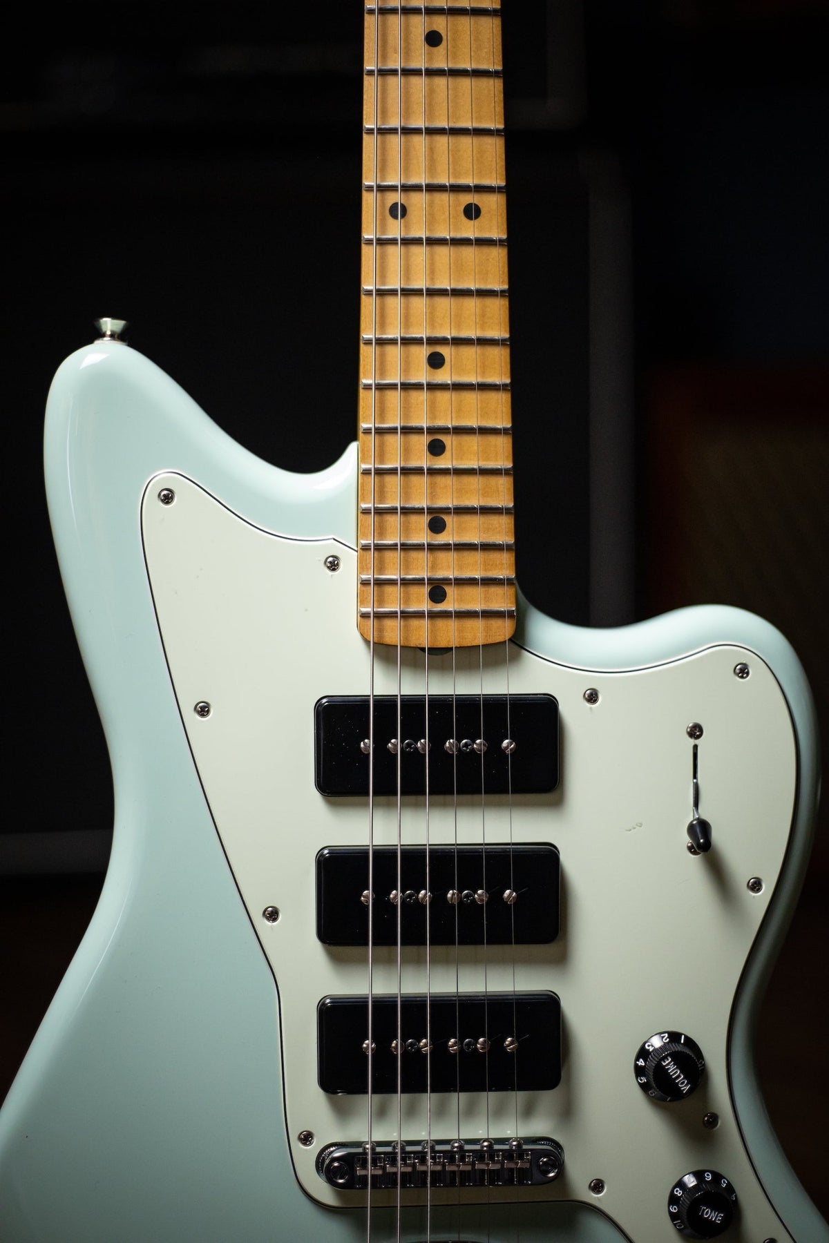 Fender Noventa Jazzmaster Electric Guitar - Surf Green
