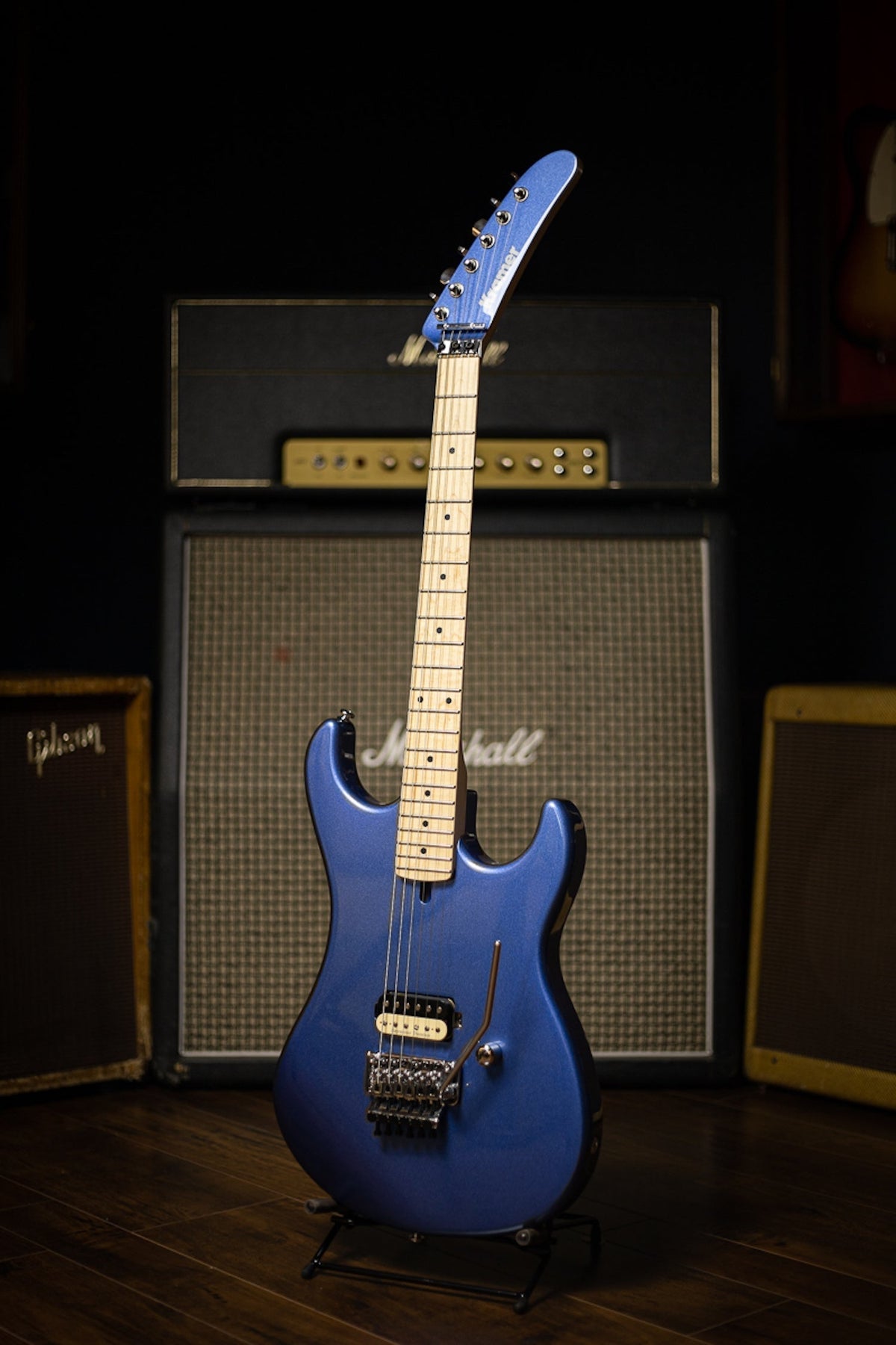 Kramer The 84 Electric Guitar - Blue Metallic