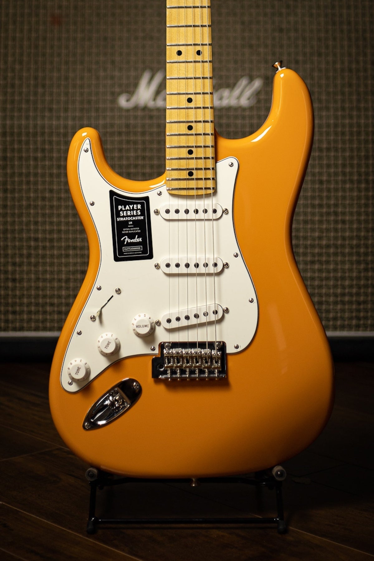Fender Stratocaster Player Series Left Handed Electric Guitar - Capri Orange