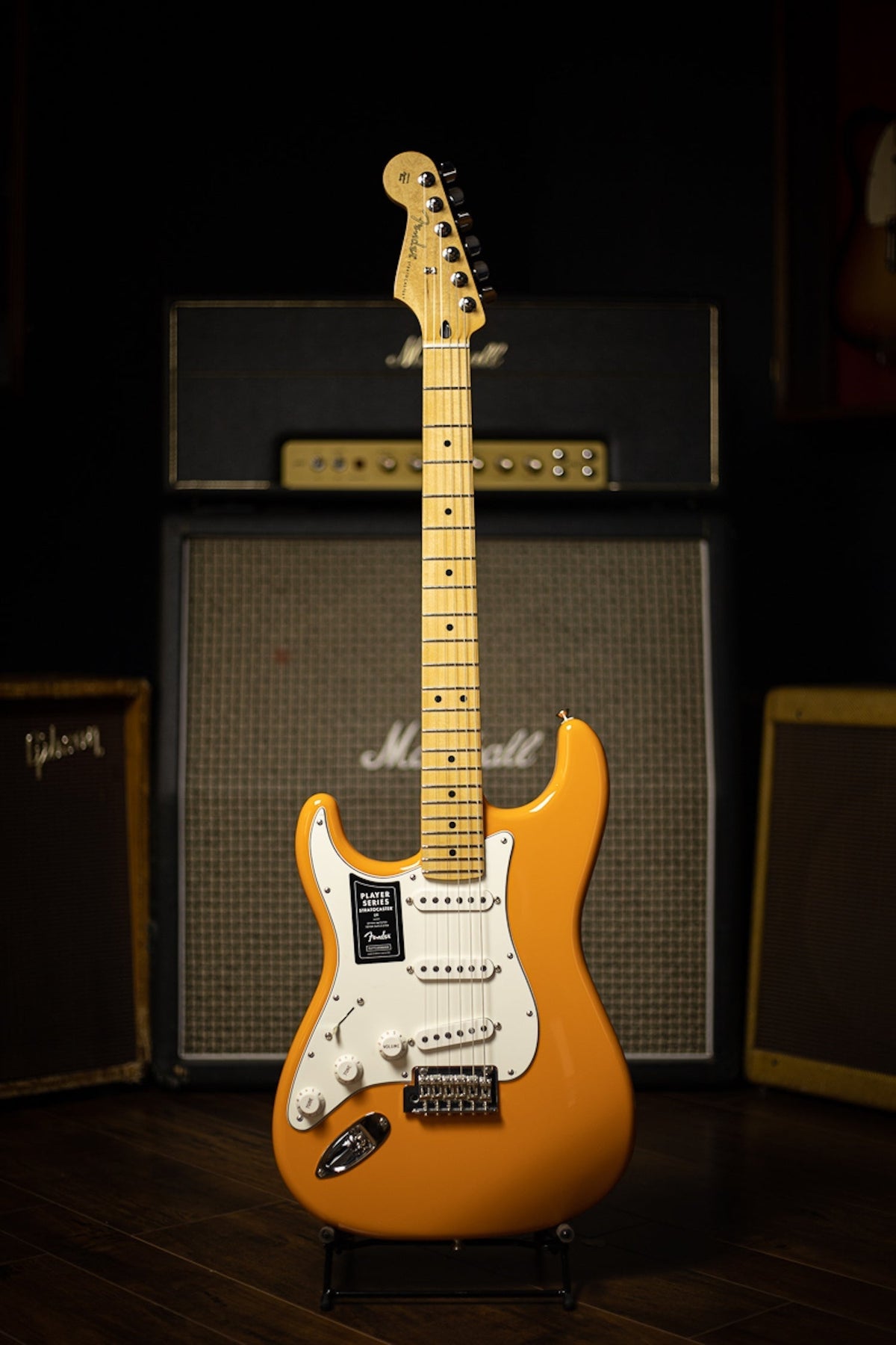 Fender Stratocaster Player Series Left Handed Electric Guitar - Capri Orange