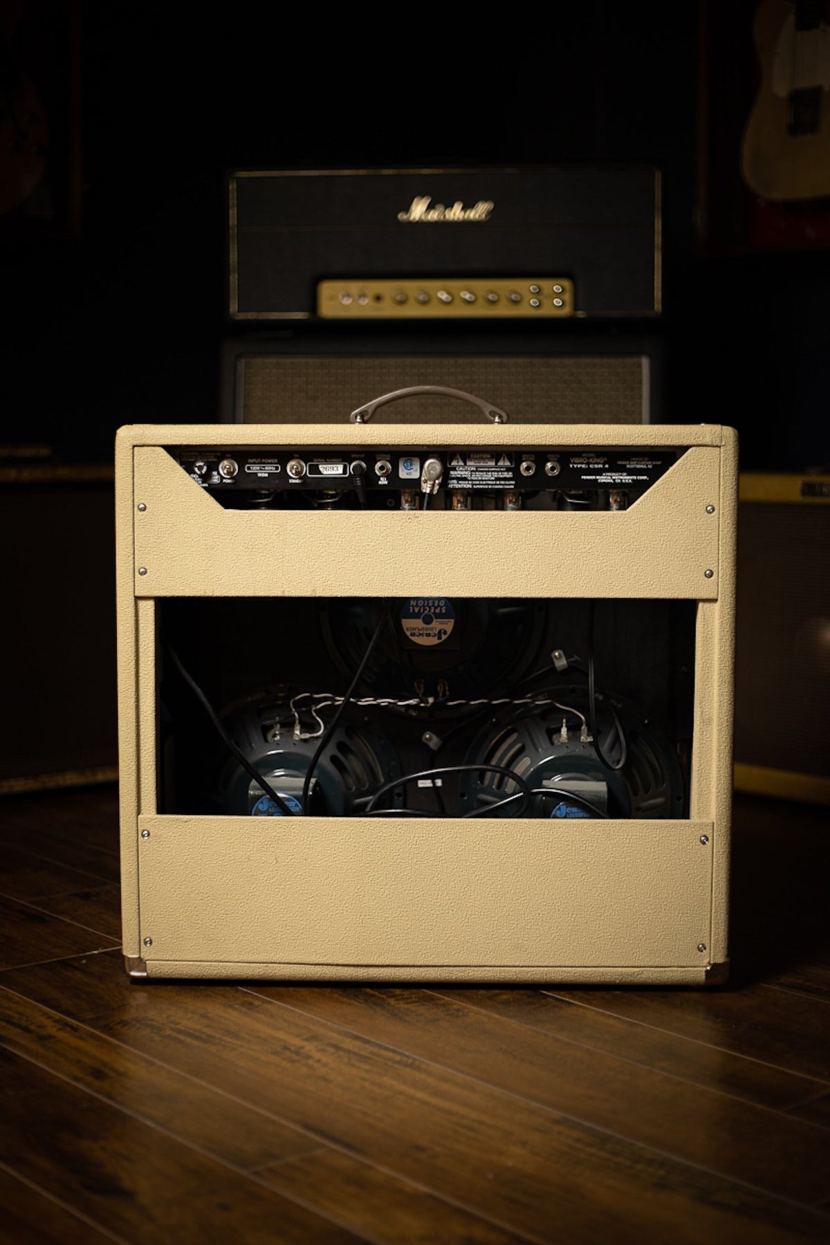 2000 Fender Vibro King Combo Amp - Blonde