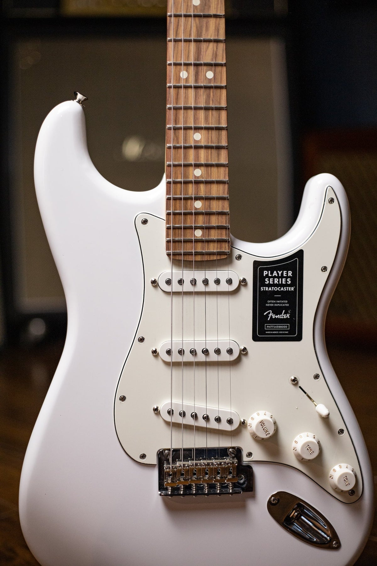 Fender Player Stratocaster Electric Guitar - Polar White