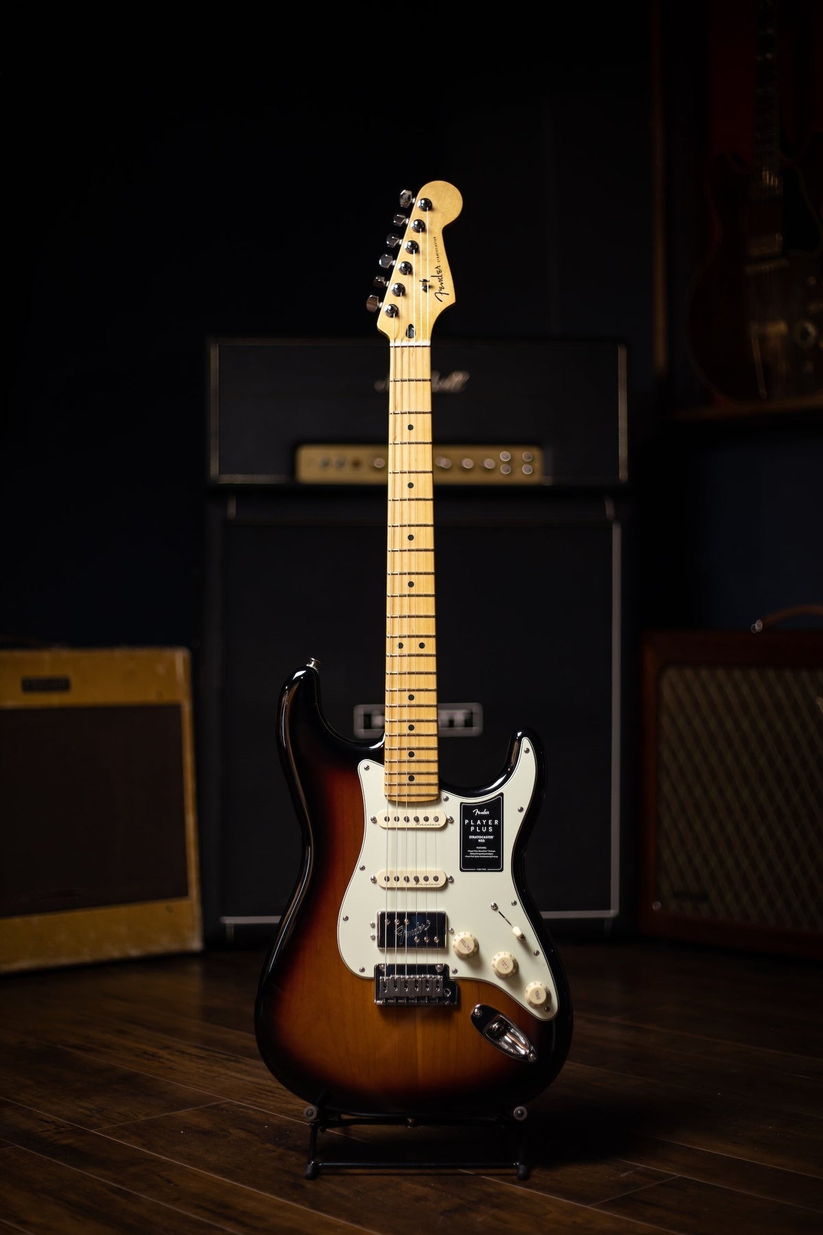 Fender Player Plus Stratocaster Electric Guitar - 3 Color Sunburst