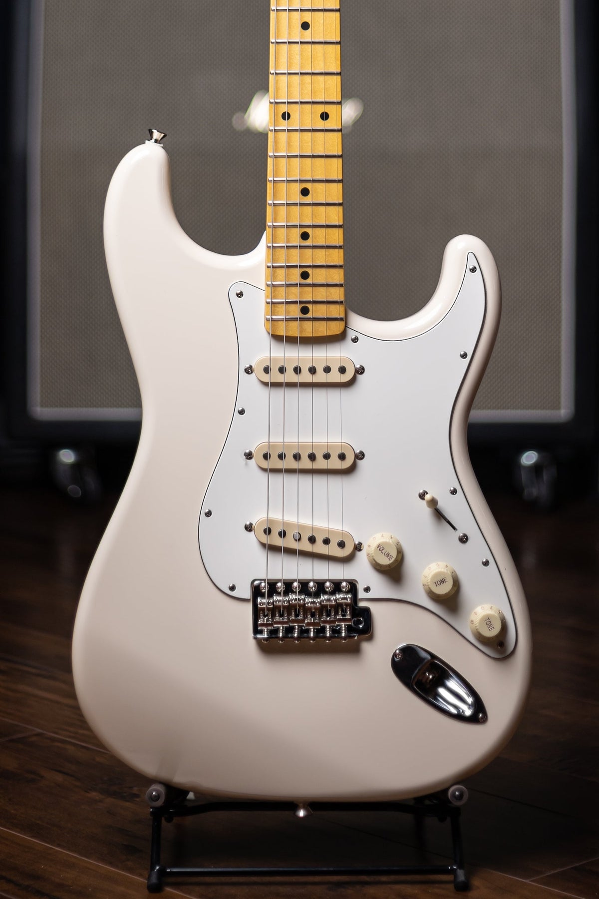 Fender JV 60s Modified Stratocaster Electric Guitar - Olympic White