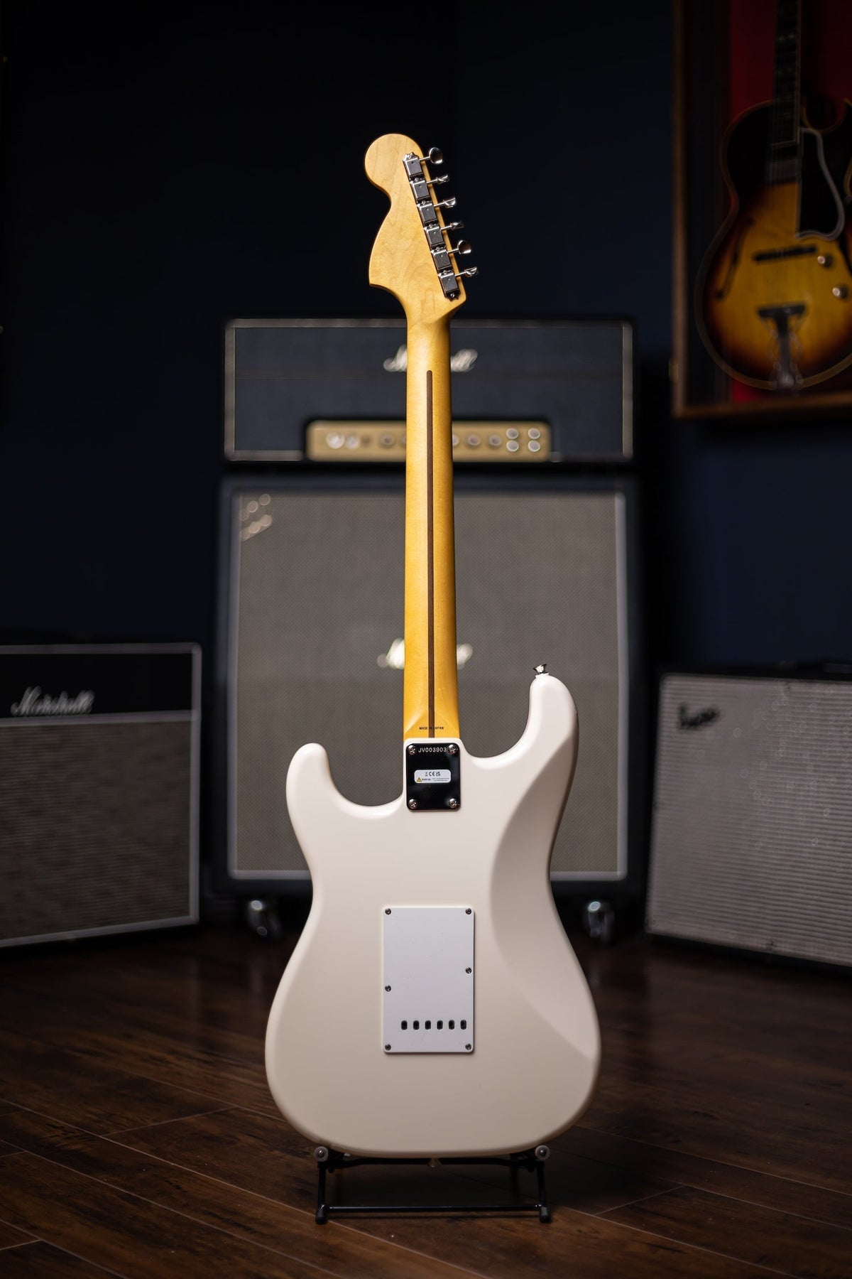 Fender JV 60s Modified Stratocaster Electric Guitar - Olympic White
