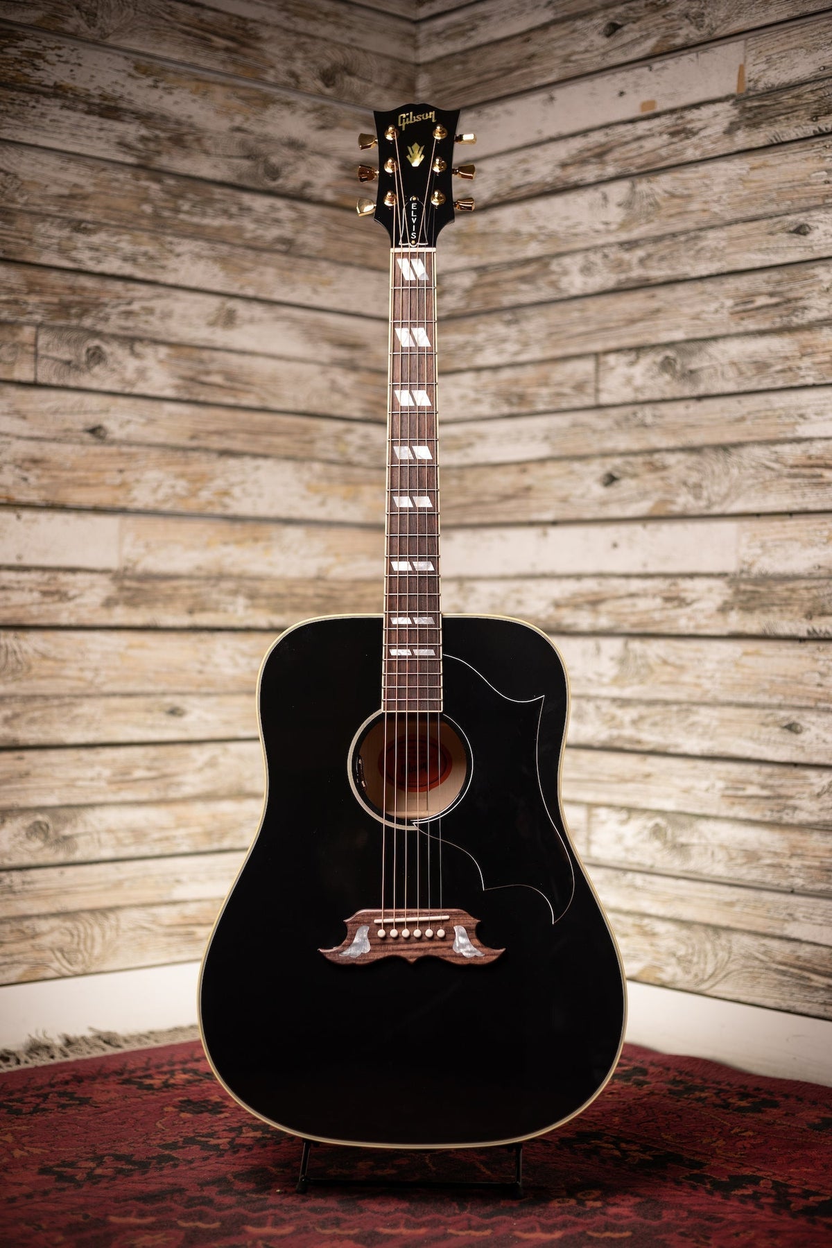 Gibson Elvis Dove Acoustic-Electric Guitar - Ebony