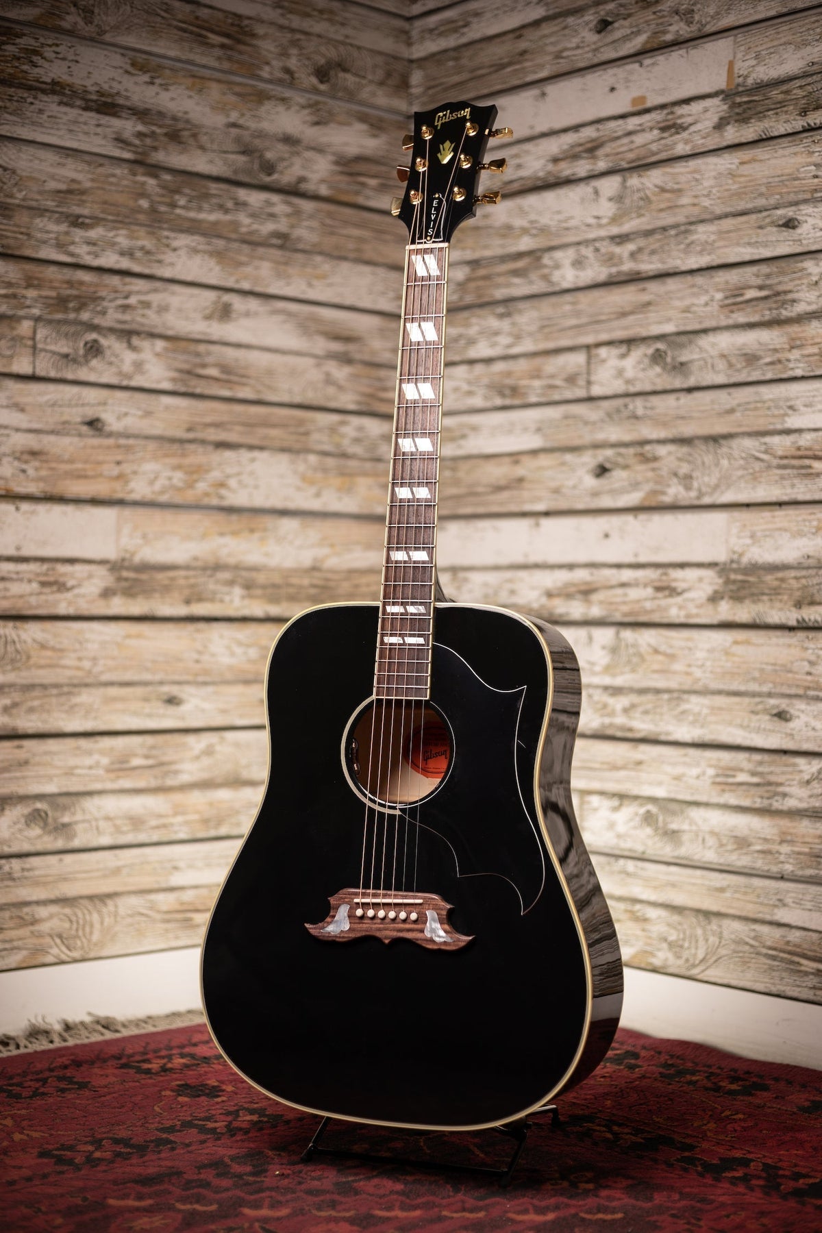 Gibson Elvis Dove Acoustic-Electric Guitar - Ebony