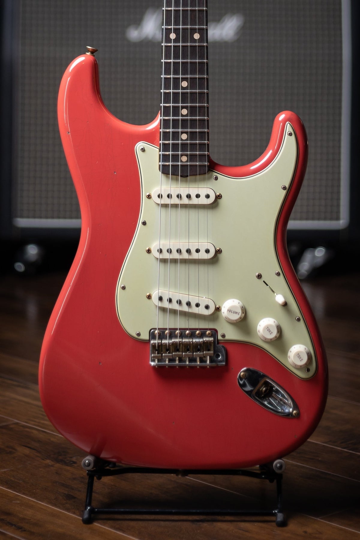 Fender Limited Edition '62/'63 Stratocaster® Journeyman Relic® Electric Guitar - Aged Fiesta Red