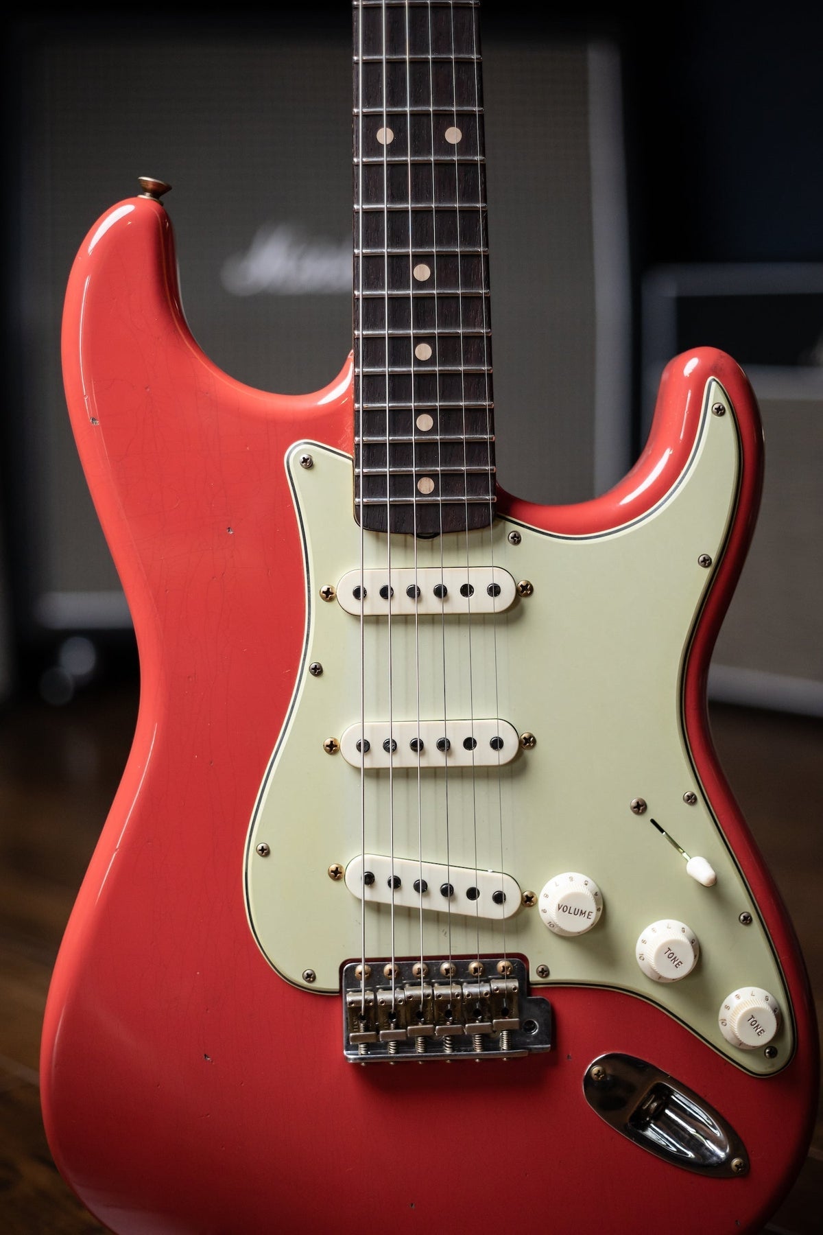 Fender Limited Edition '62/'63 Stratocaster® Journeyman Relic® Electric Guitar - Aged Fiesta Red