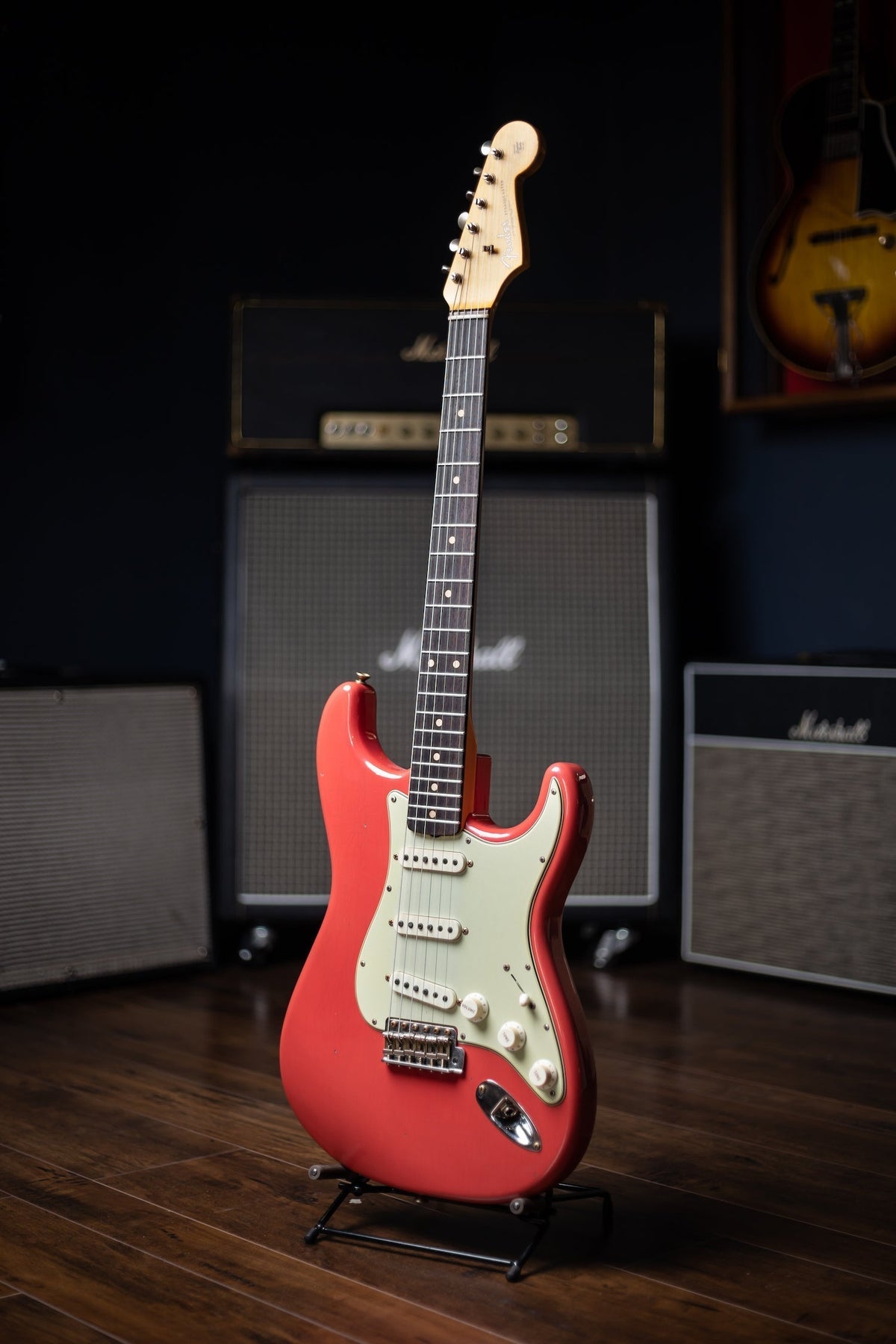 Fender Limited Edition '62/'63 Stratocaster® Journeyman Relic® Electric Guitar - Aged Fiesta Red