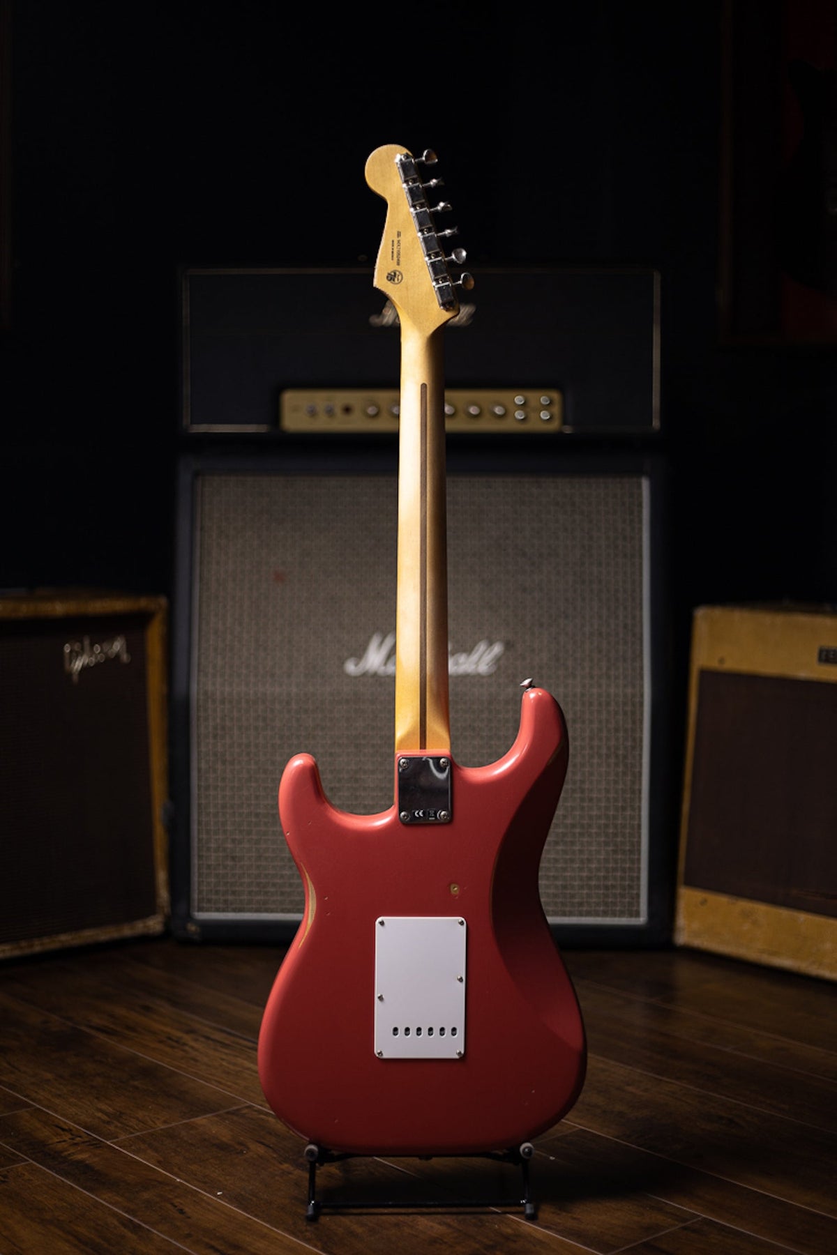 Fender Vintera '50s Road Worn Stratocaster Electric Guitar - Fiesta Red