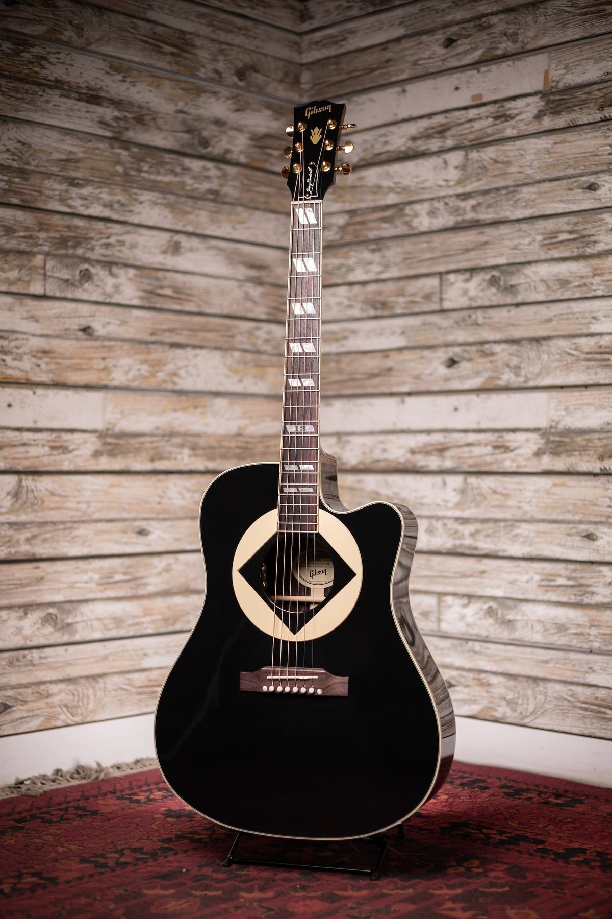 Gibson Acoustic Jerry Cantrell "Atone" Songwriter Acoustic-Electric Guitar - Ebony