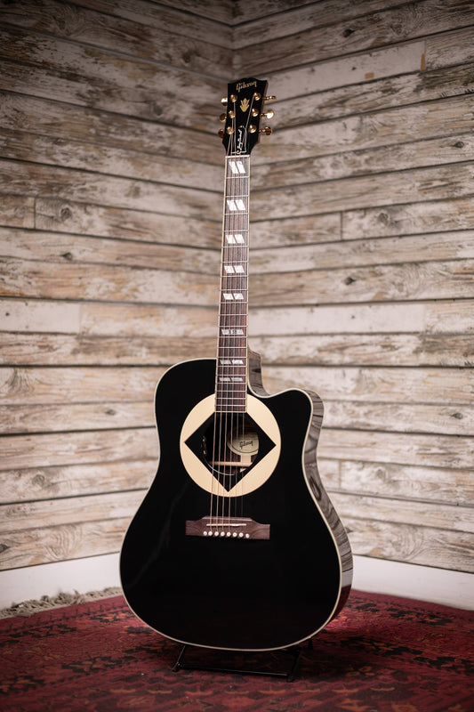 Gibson Acoustic Jerry Cantrell "Atone" Songwriter Acoustic-Electric Guitar - Ebony