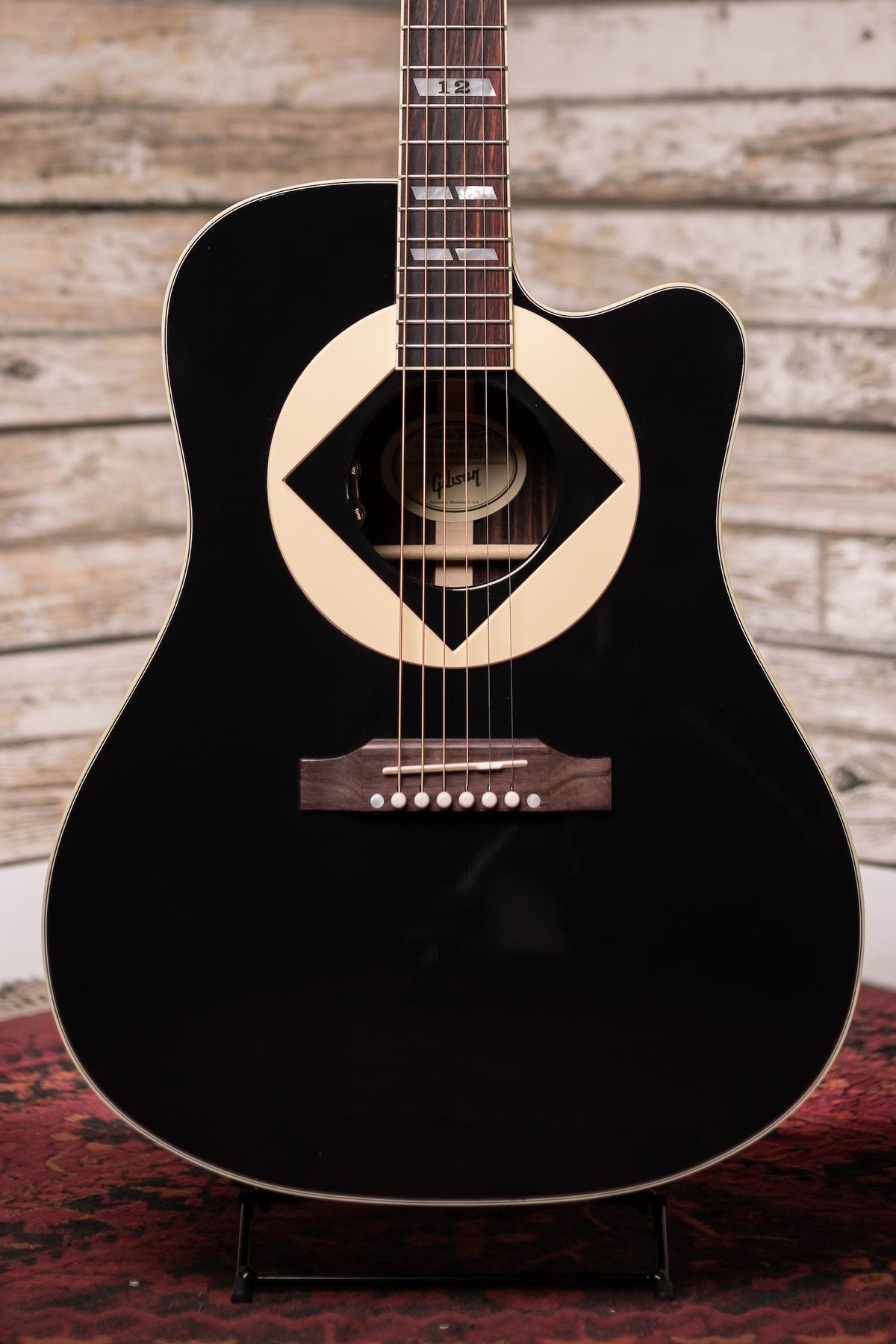 Gibson Acoustic Jerry Cantrell "Atone" Songwriter Acoustic-Electric Guitar - Ebony