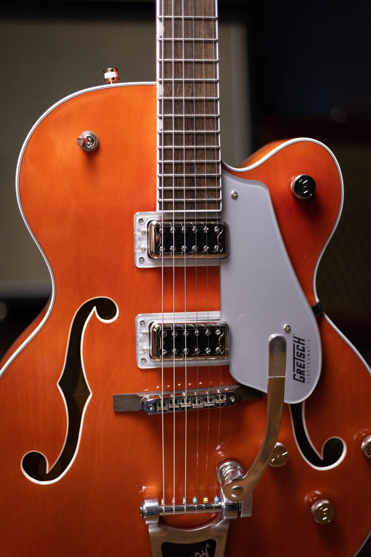 Gretsch G5420T Electromatic Classic Hollow Body Single-Cut with Bigsby - Orange Stain