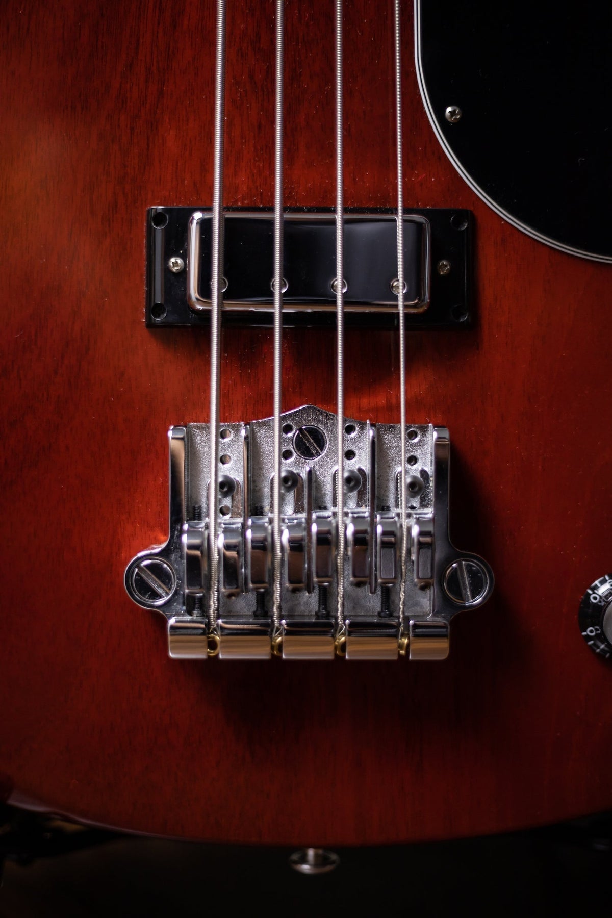 2018 Gibson SG Standard Bass Guitar - Heritage Cherry