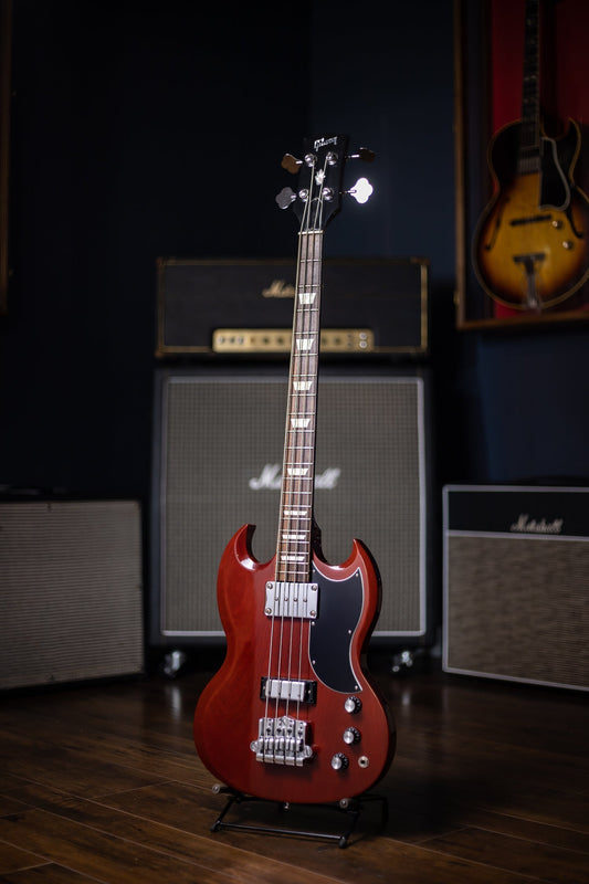 2018 Gibson SG Standard Bass Guitar - Heritage Cherry